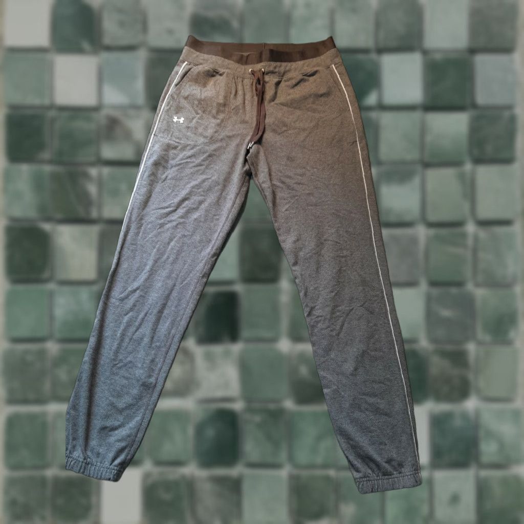 Under Armour UNDER ARMOUR Sweatpants Adult 30x28 Gray Athletic Stretch Drawstring Trousers Mens Size US 30 / EU 46 - 1 Thumbnail