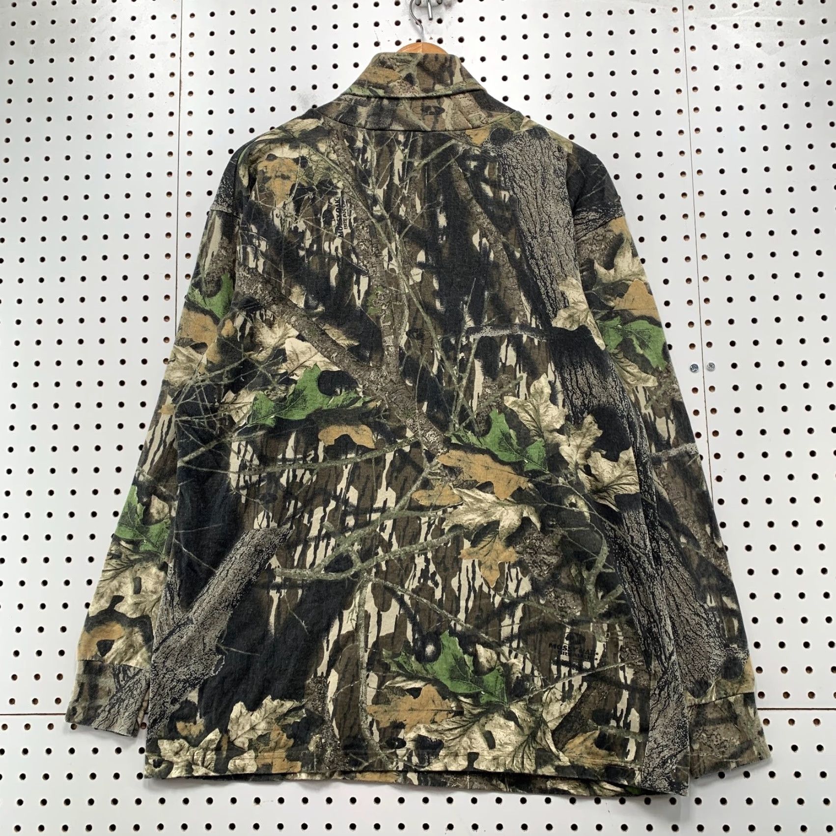 Vintage VINTAGE Mossy Oak Camouflage Shirt Mens XL Camouflage Turtleneck Heavyweight USA Size US XL / EU 56 / 4 - 2 Thumbnail