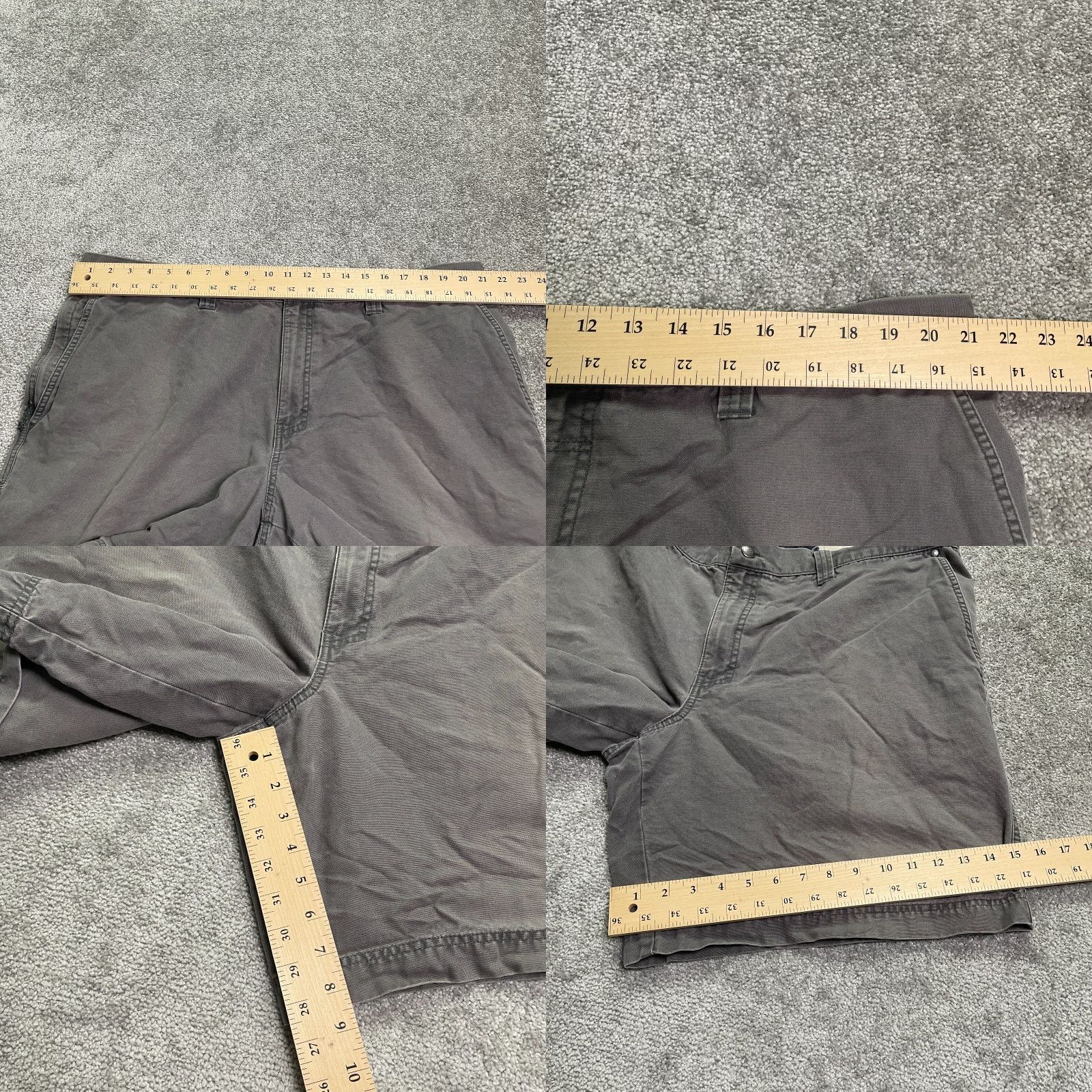 Vintage Columbia Shorts Mens 42W 10L Dark Brown Flat Front Cotton Casual Outdoor Mens Size US 42 / EU 58 - 8 Thumbnail