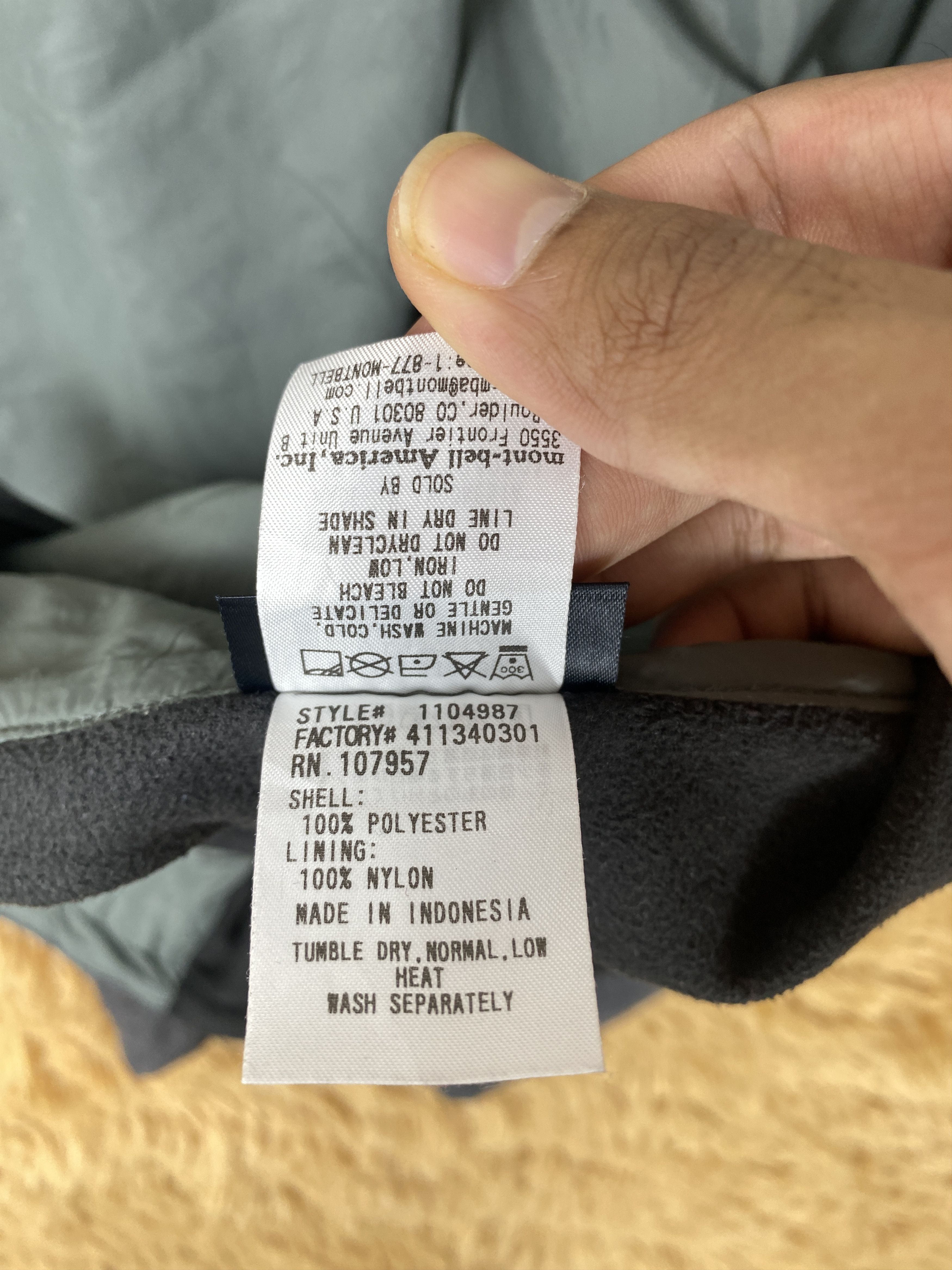 Montbell × Vintage Vintage Mont-Bell Fleece Jacket Size US S / EU 44-46 / 1 - 9 Thumbnail