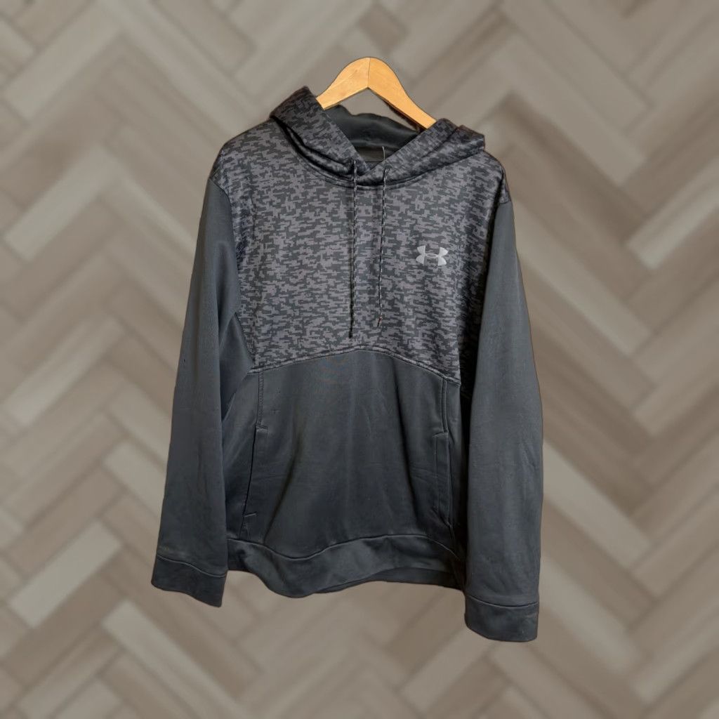 Under Armour Under Armour Hoodie Black Digital Camo Men’s XXL Pullover 2XL Sweatshirt Winter Pullover 2XL Mens Black Digital Camo Hoodie Under Armour Size US XXL / EU 58 / 5 - 1 Thumbnail