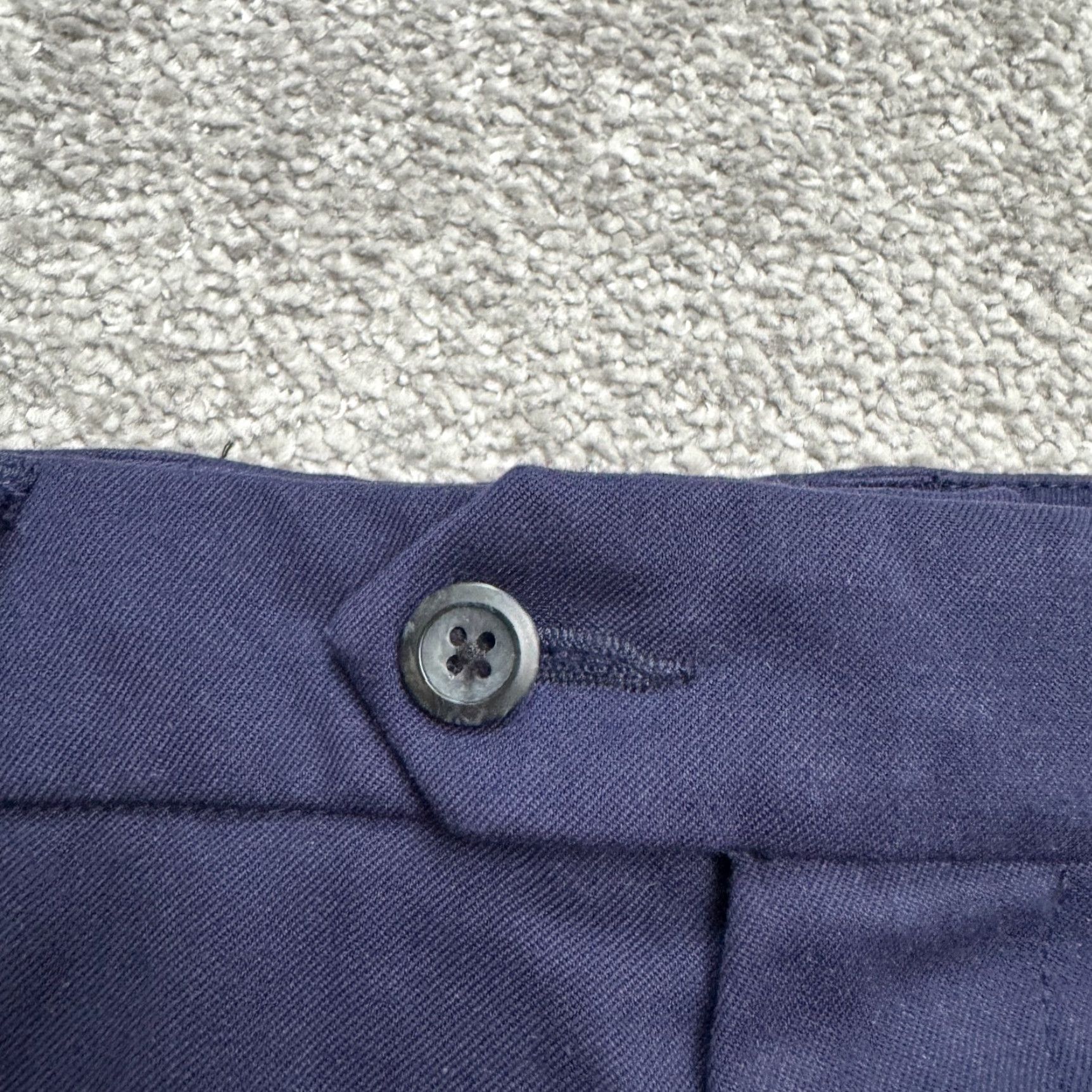 Mizzen+Main Mizzen+Main Dress Pants Men 30 Navy Blue Flat Front Straight Leg Casual Workwear Pants Regular Size 30 Blue Boys Mens Womens Size US 30 / EU 46 - 3 Thumbnail