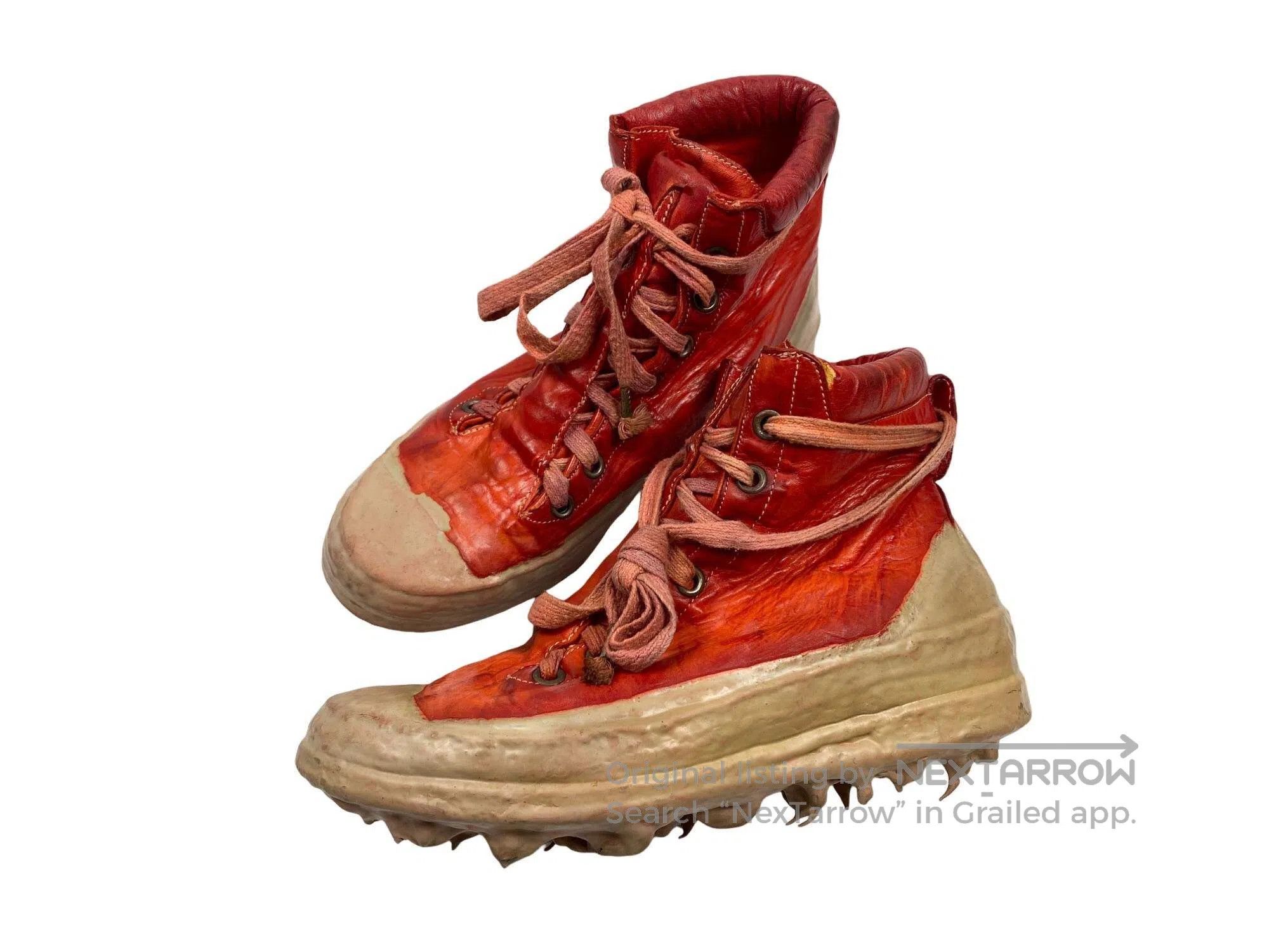 Carol Christian Poell Carol Christian Poell Blood Red Resin Kangaroo Leather Dis Size US 9 / EU 42 - 5 Thumbnail