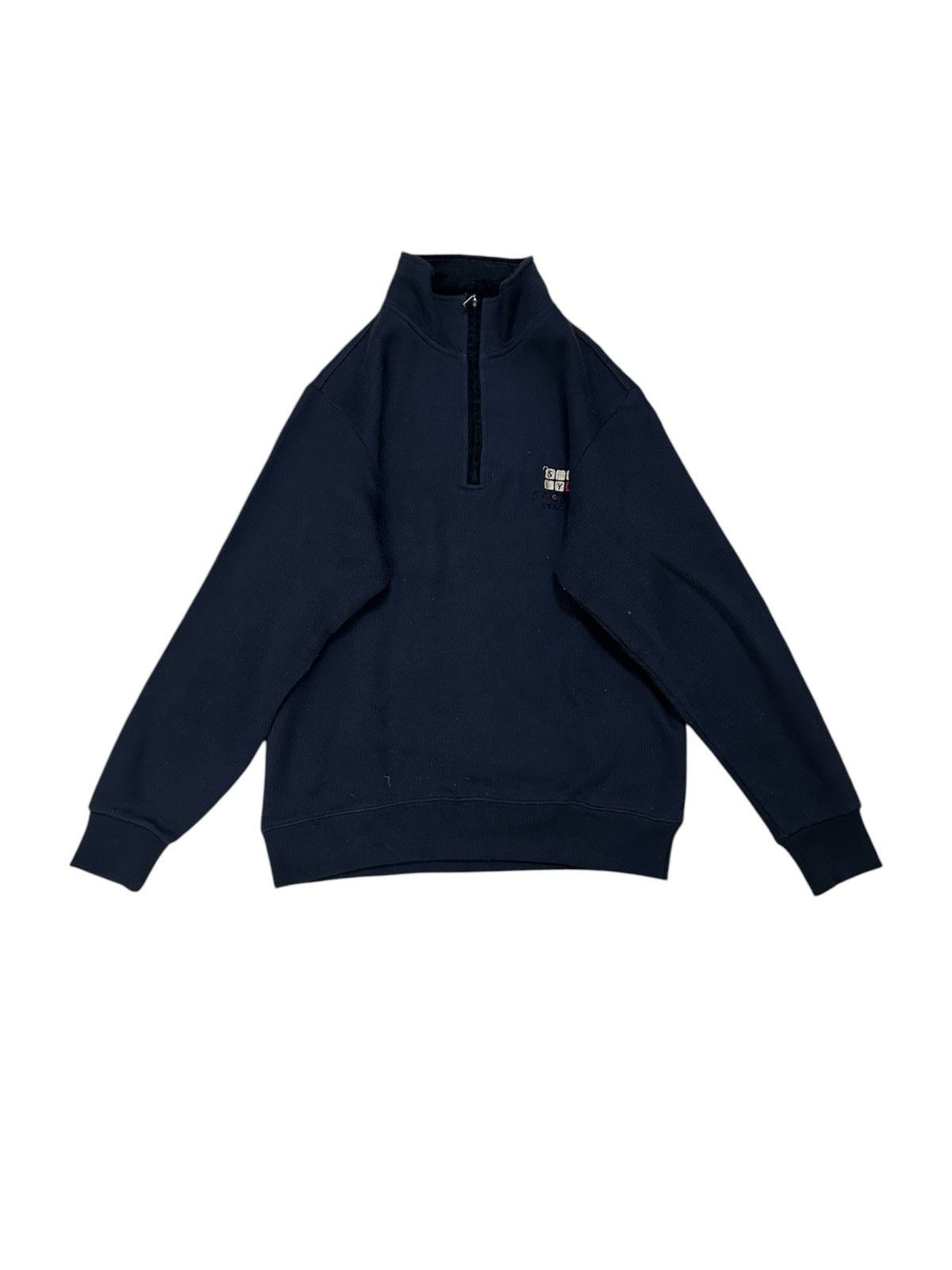 Y's × Y's for Men × Yohji Yamamoto Rare Yohji Yamamoto SACSNY Y’SACCS Half Zipper Knitwear Size US M / EU 48-50 / 2 - 1 Thumbnail