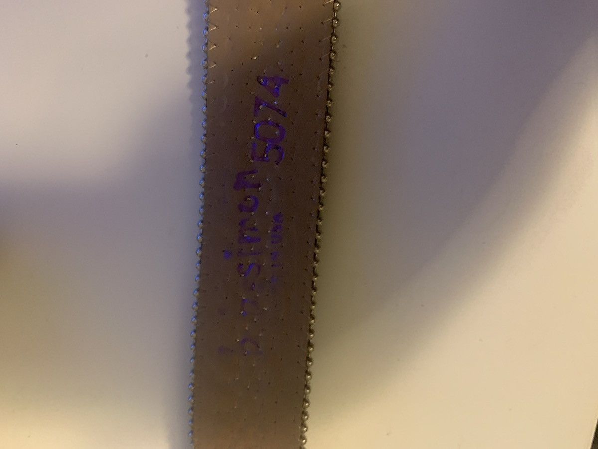 B.B. Simon Bb Simon Skull Belt Size 38 - 1 Thumbnail