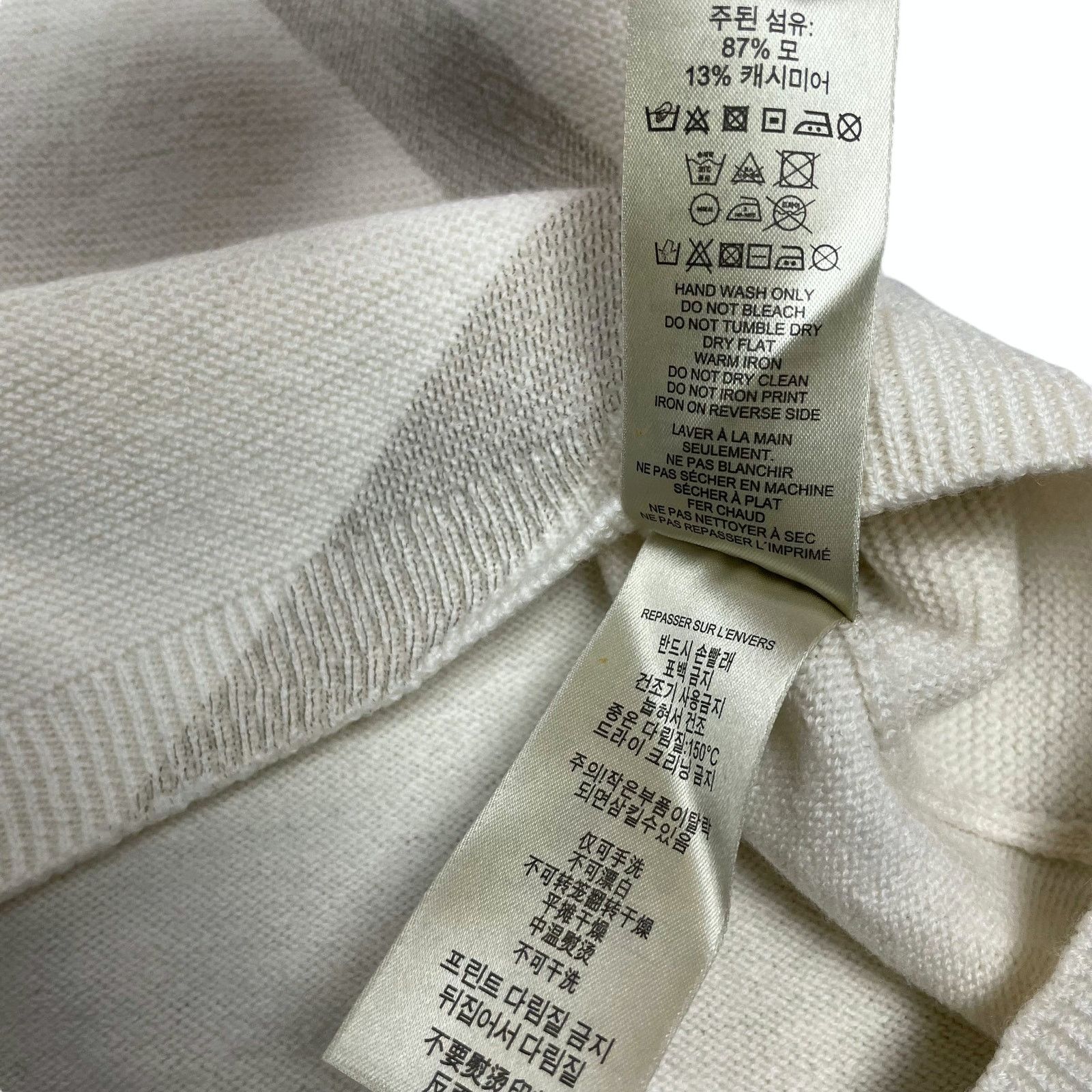 Burberry Burberry Brit Beige Cashmere Sweater M Size M / US 6-8 / IT 42-44 - 8 Thumbnail