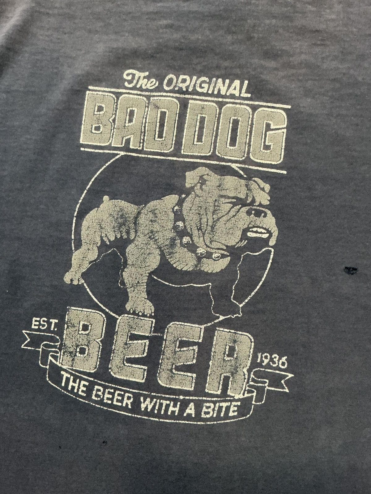 Vintage VTG The Original Bad Dog Beer Hawaii Bulldog Beer T-Shirt Size US XL / EU 56 / 4 - 15 Thumbnail