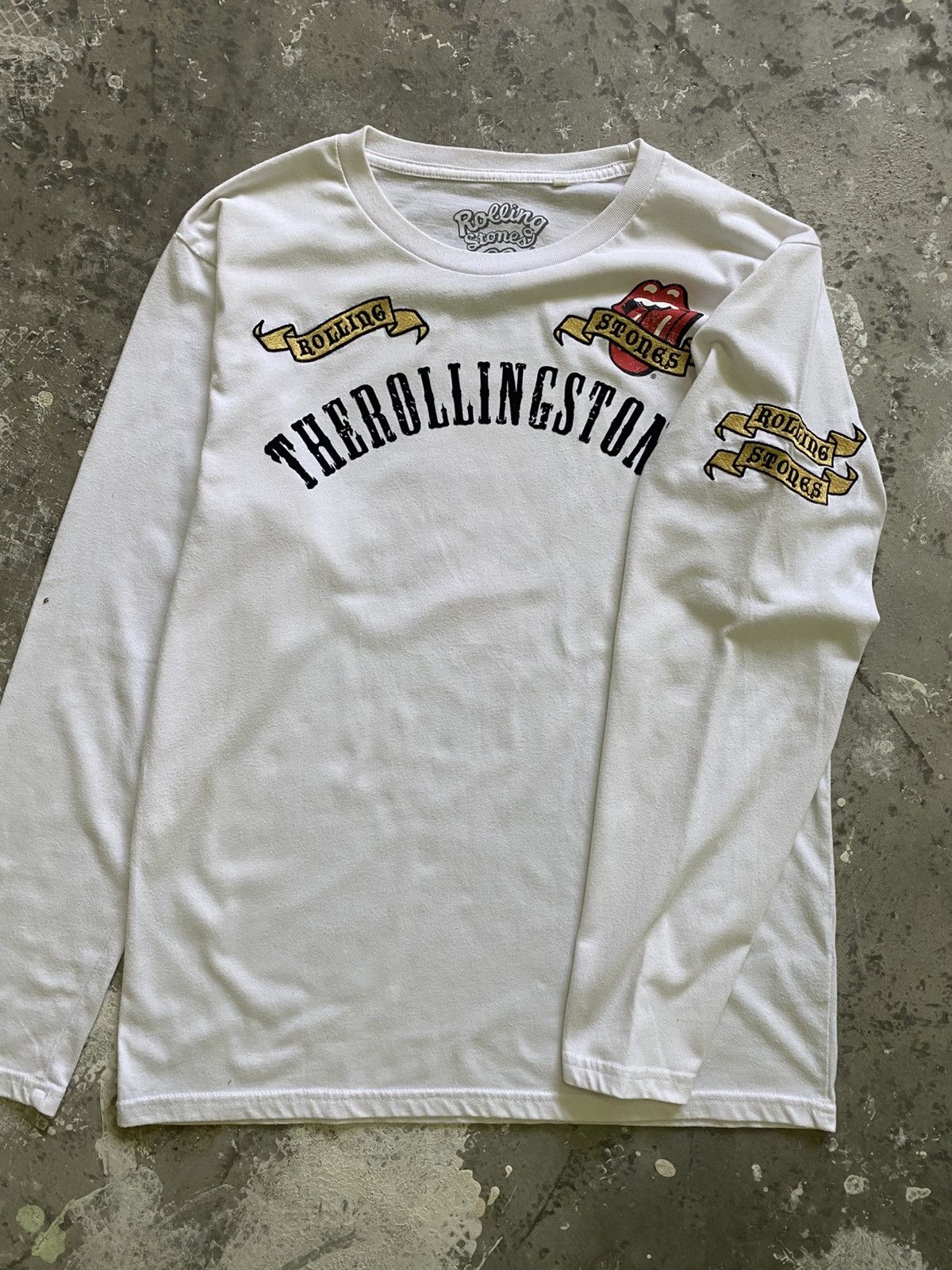 Band Tees × The Rolling Stones The Rolling Stones 2010 Merchandise Long Sleeve Band Tees Size US M / EU 48-50 / 2 - 8 Thumbnail