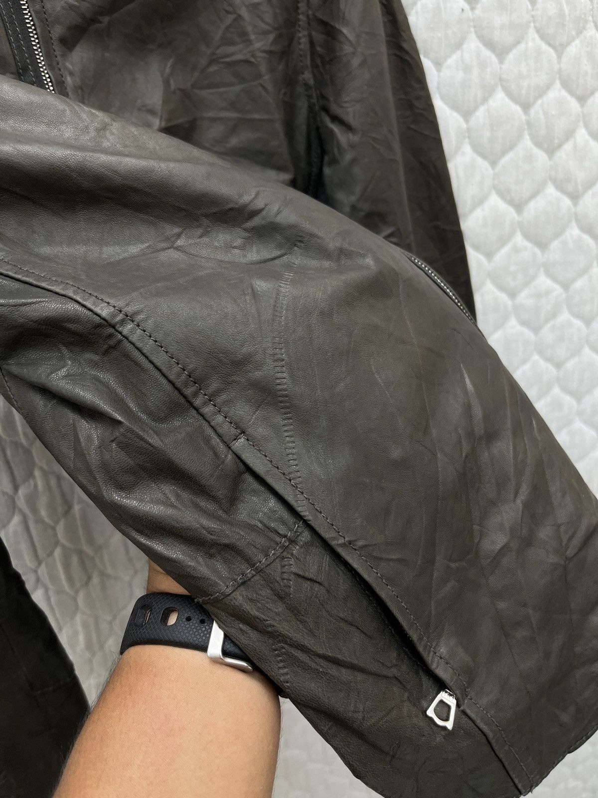 Pretty Green 🔥🔥🔥STEALS PRETTY GREEN LEATHER JACKET Size US S / EU 44-46 / 1 - 14 Thumbnail