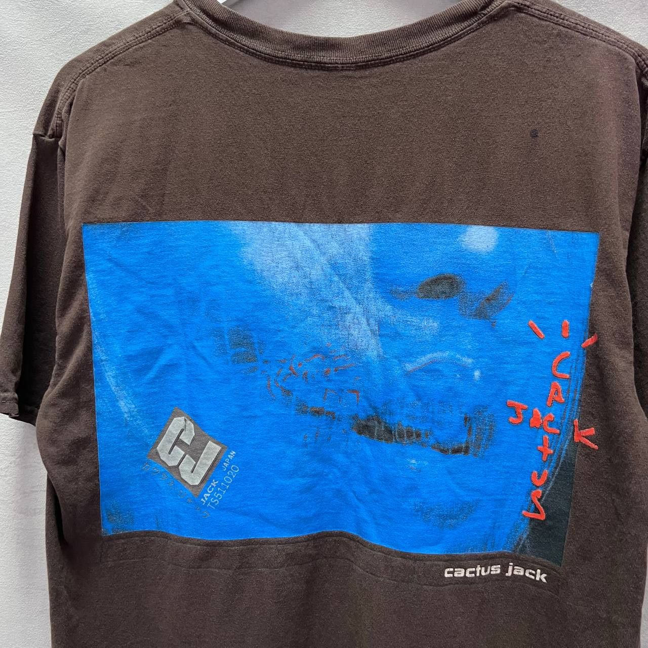 Travis Scott Travis Scott CJ Digital Girl T-Shirt Pepper Brown Size L Size US L / EU 52-54 / 3 - 5 Thumbnail