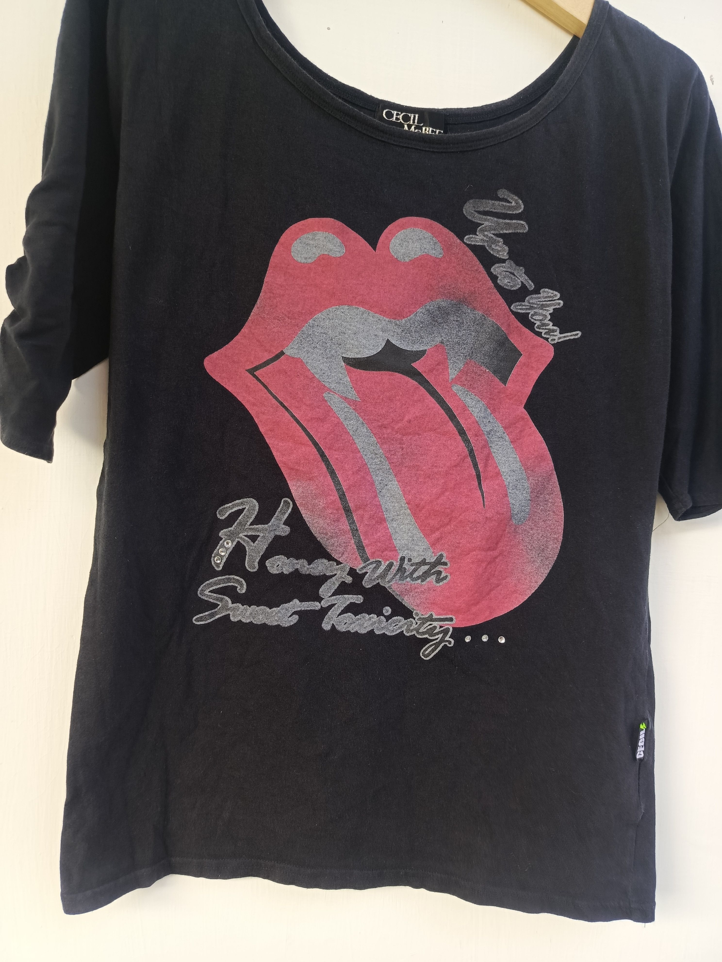 Japanese Brand Cecil mcbee the rolling stones tshirt Size M / US 6-8 / IT 42-44 - 3 Thumbnail