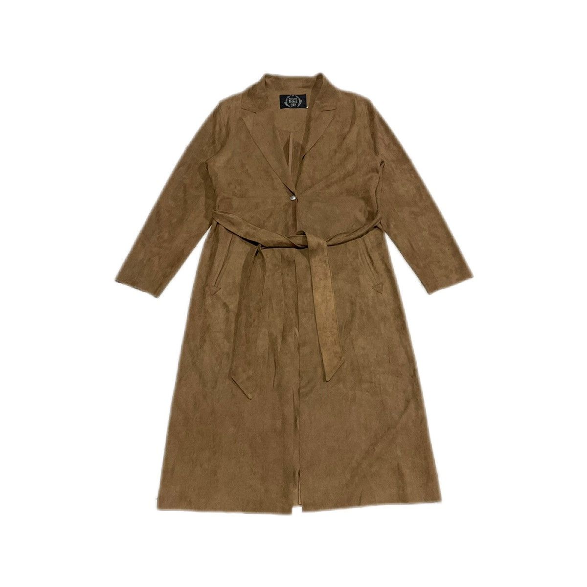 Hysteric Glamour × If Six Was Nine × Japanese Brand 🔥Y2K Archived Natural Vintage GOA Bondage Suede Long Coat Size US M / EU 48-50 / 2 - 1 Thumbnail