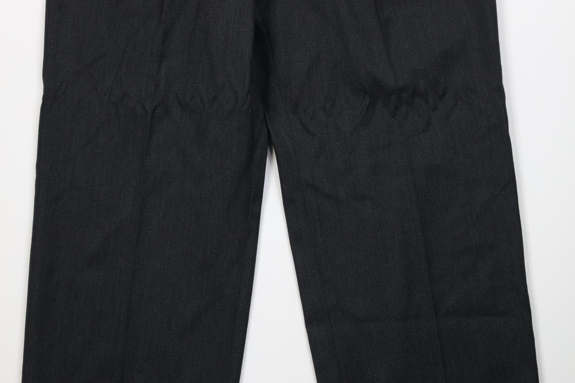 Brooks Brothers Vintage 90s Brooks Brothers Wool Whipcord Wide Leg Pants Size US 34 / EU 50 - 3 Thumbnail