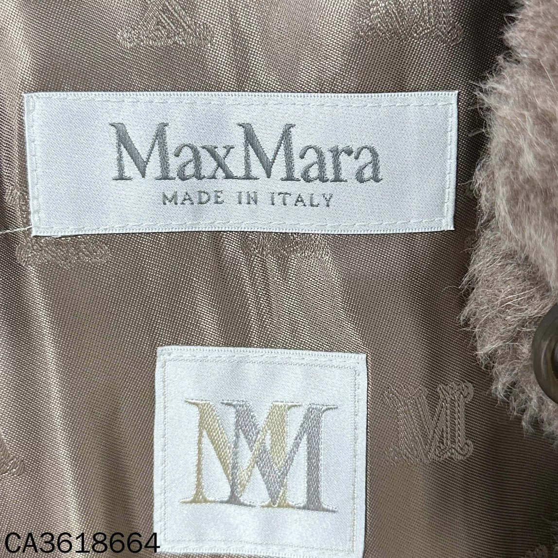 Max Mara MaxMara Teddy Double Pocket Cape Coat S/M Size S / US 4 / IT 40 - 6 Thumbnail