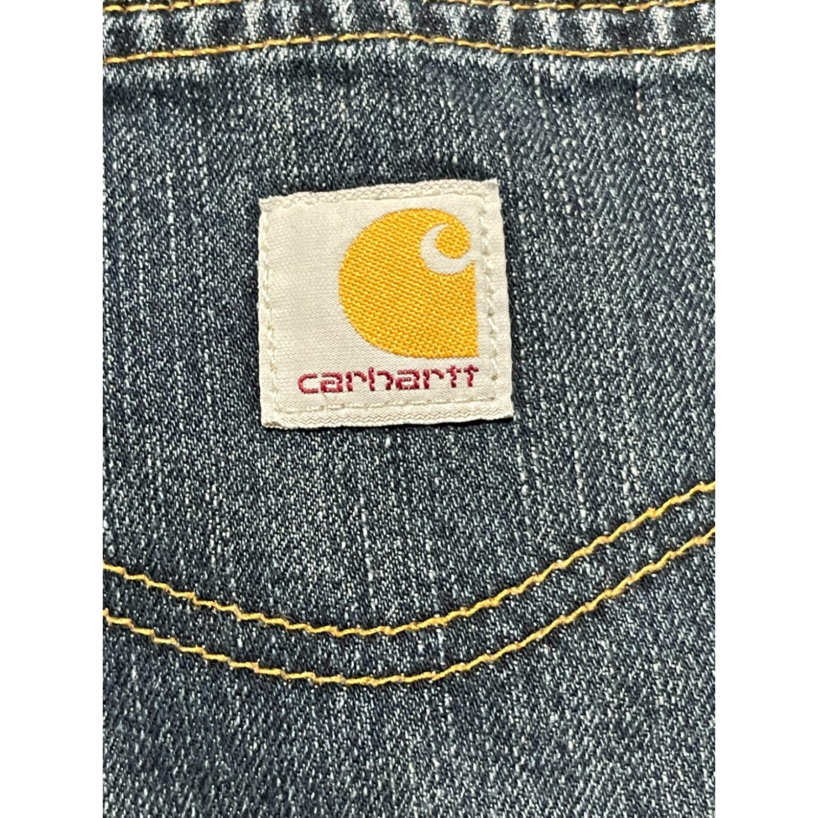 Carhartt Carhartt Jeans Mens 34x30 Blue Denim Relaxed Fit Pockets Straight Vintage? No Size US 34 / EU 50 - 3 Thumbnail