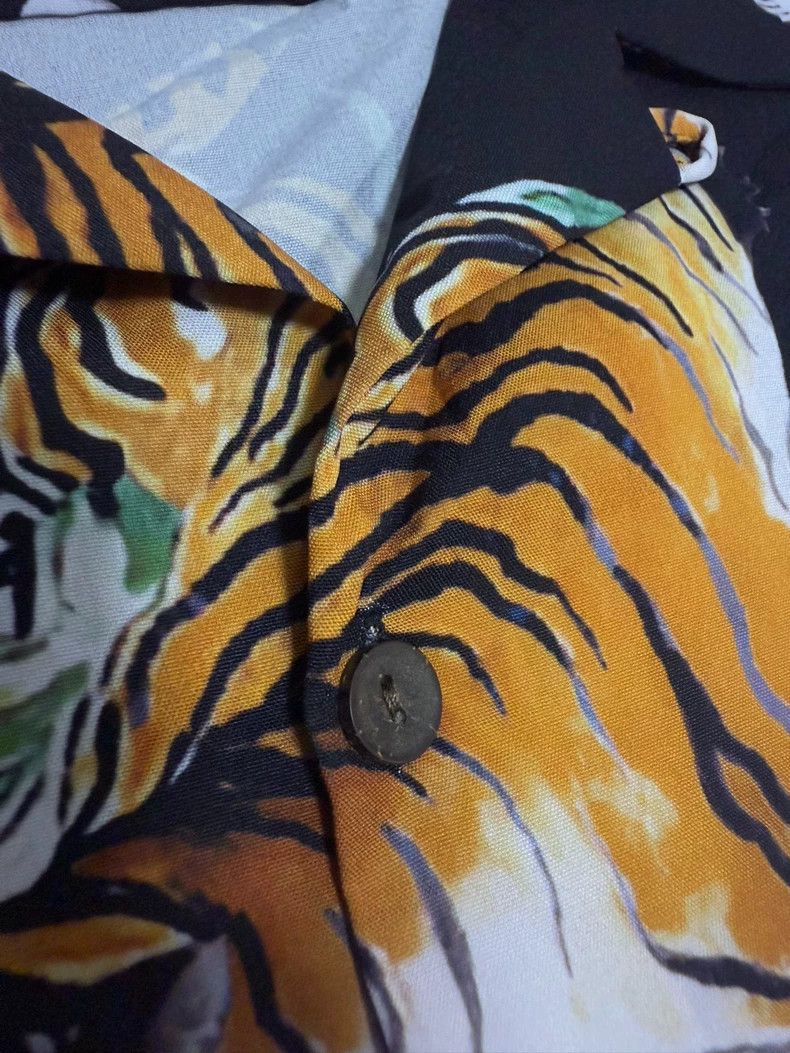 Wacko Maria Wacko Maria Black Tiger Shirt - Size L Size US L / EU 52-54 / 3 - 4 Thumbnail