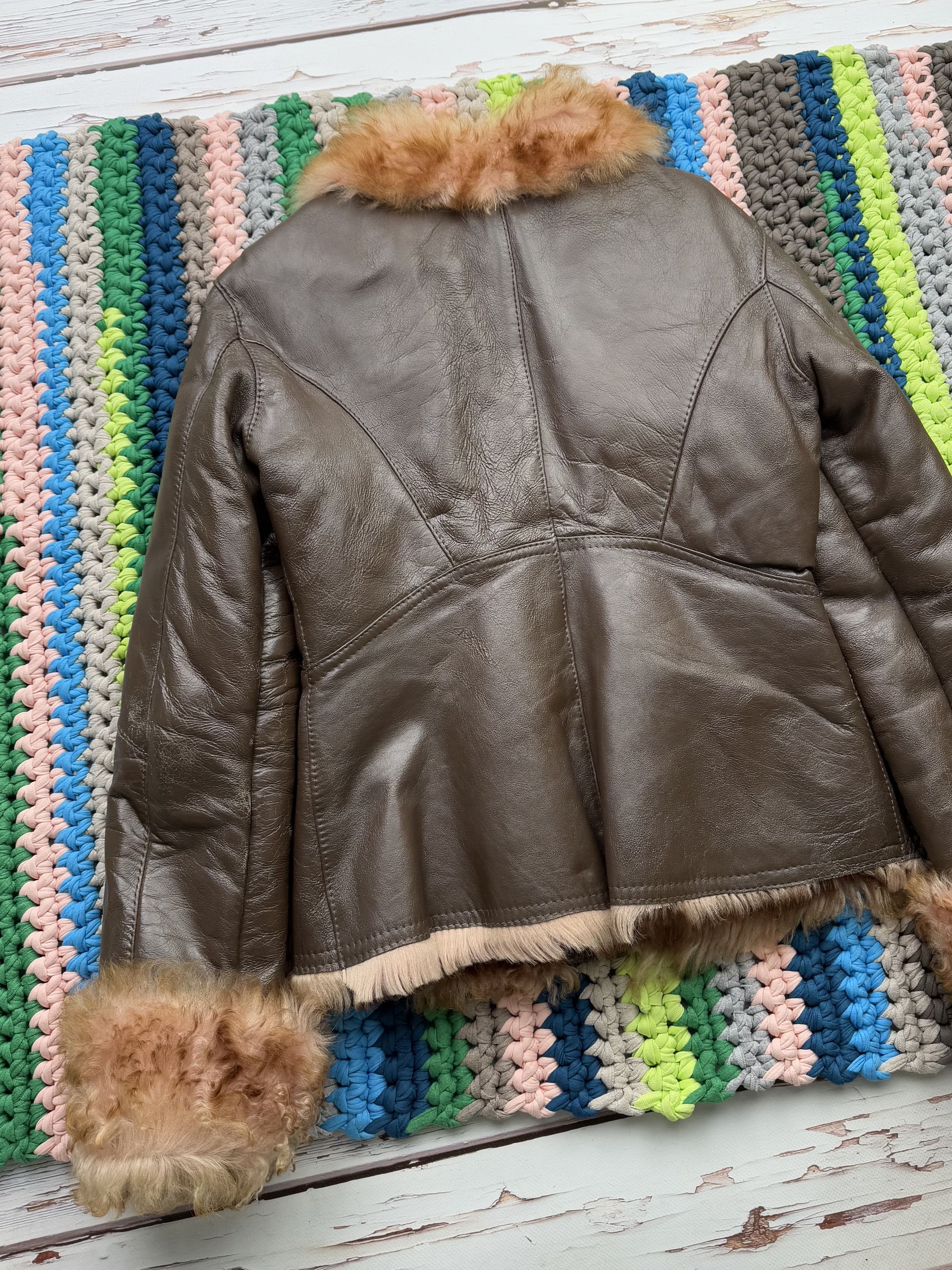 Hysteric Glamour Vintage Real Sheepskin Jacket (ET1)(D15) Size S / US 4 / IT 40 - 10 Thumbnail