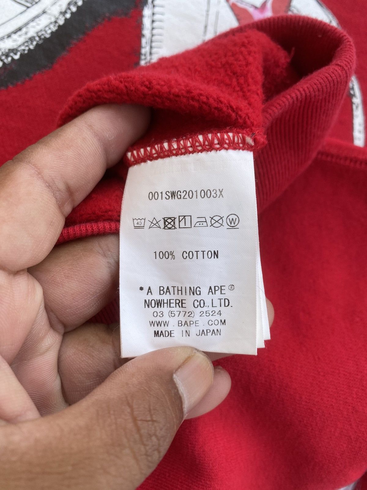 Bape Rare BAPE Camo Bapesta Crewneck Red Sweater Size US XL / EU 56 / 4 - 18 Thumbnail