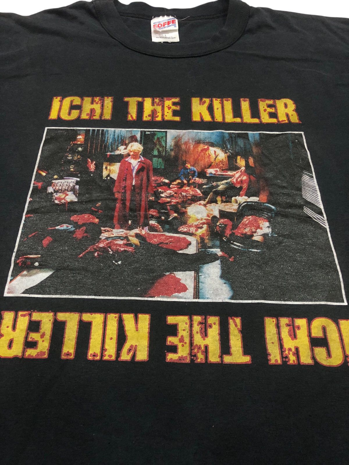 Japanese Brand × Vintage 🔥🔥Vintage 90s ICHI THE KILLER Serial Killer Movie T-Shirt Size US L / EU 52-54 / 3 - 3 Thumbnail