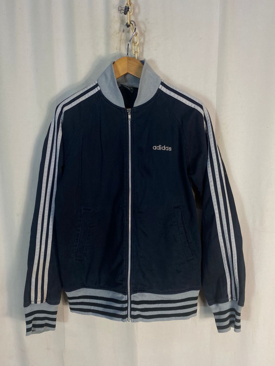 Adidas Adidas spellout zipper sweater Size US M / EU 48-50 / 2 - 10 Thumbnail