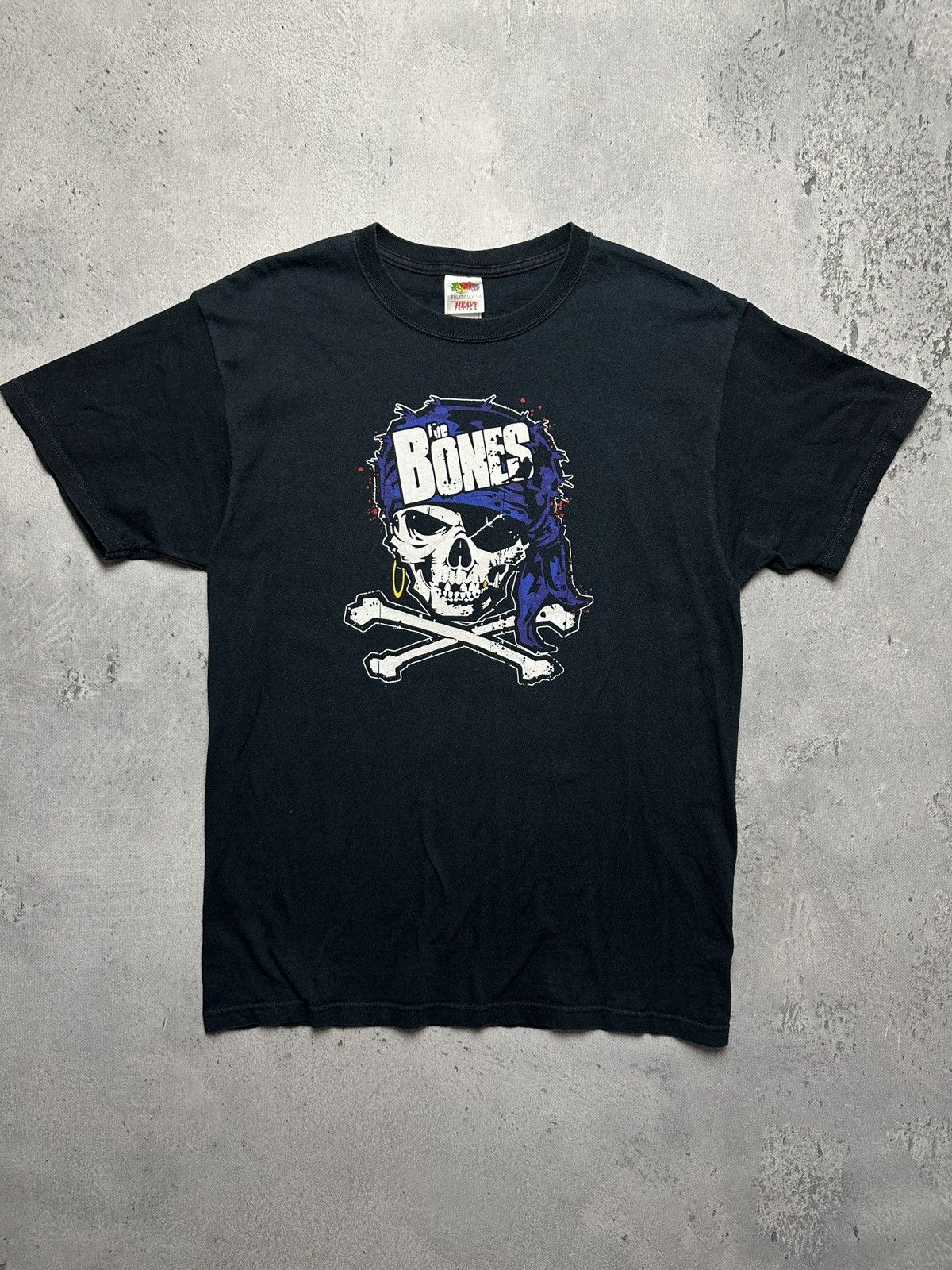 Band Tees The Bones Tee Vintage USA Rare Jolly Roger Opium Skull y2k Size US L / EU 52-54 / 3 - 1 Thumbnail