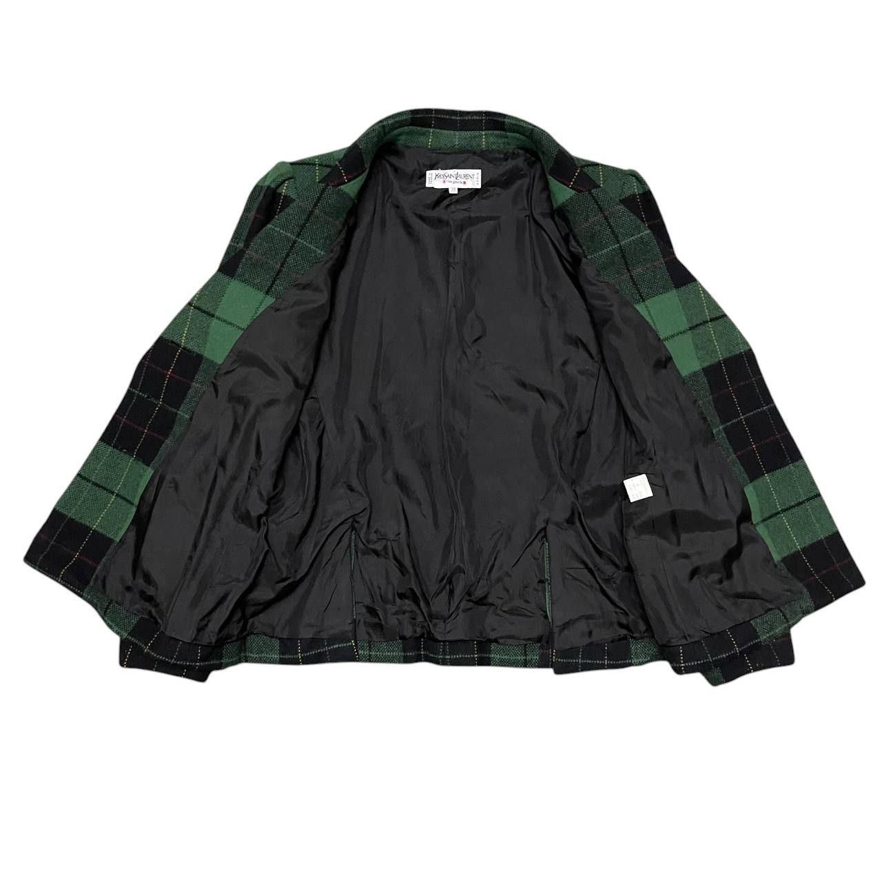 Yves Saint Laurent Vintage YSL Yves Saint Laurent Rive Gauche Wool Jacket Size S / US 4 / IT 40 - 6 Thumbnail