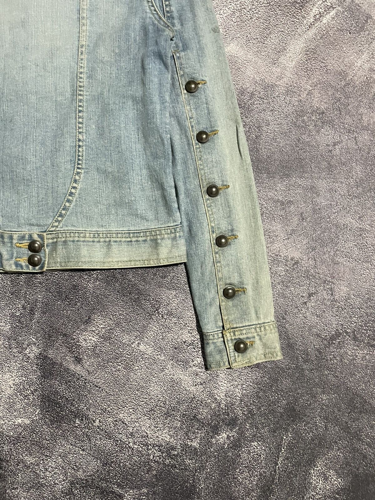Blue Blue Japan Blue Blue Japan Napoleon Distresed Denim Jackets Size M / US 6-8 / IT 42-44 - 10 Thumbnail