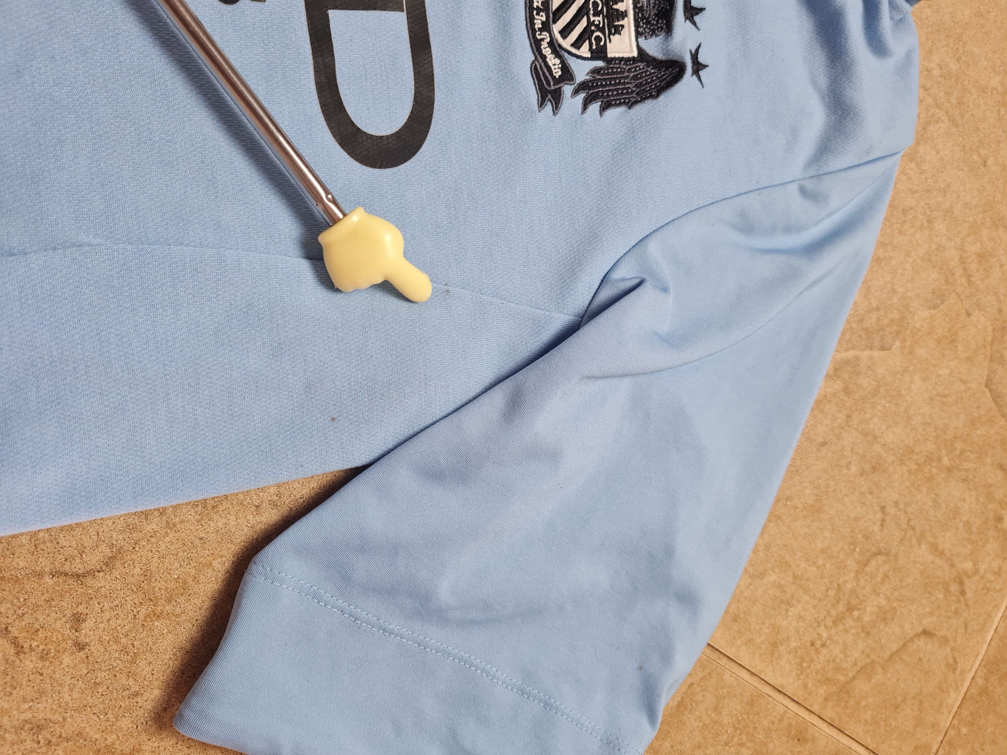 Umbro Manchester City 2012-2013 Home Kit Etihad Umbro Soccer Retro Size US M / EU 48-50 / 2 - 25 Thumbnail