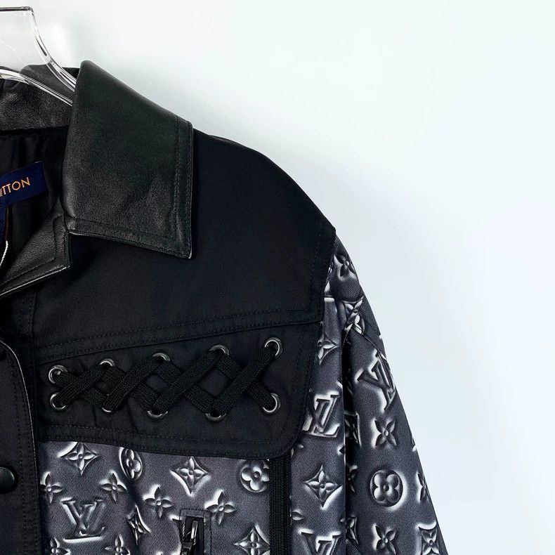 Louis Vuitton Louis Vuitton Long Sleeve Jacket with Color-Block Logo and Size XS / US 0-2 / IT 36-38 - 3 Thumbnail