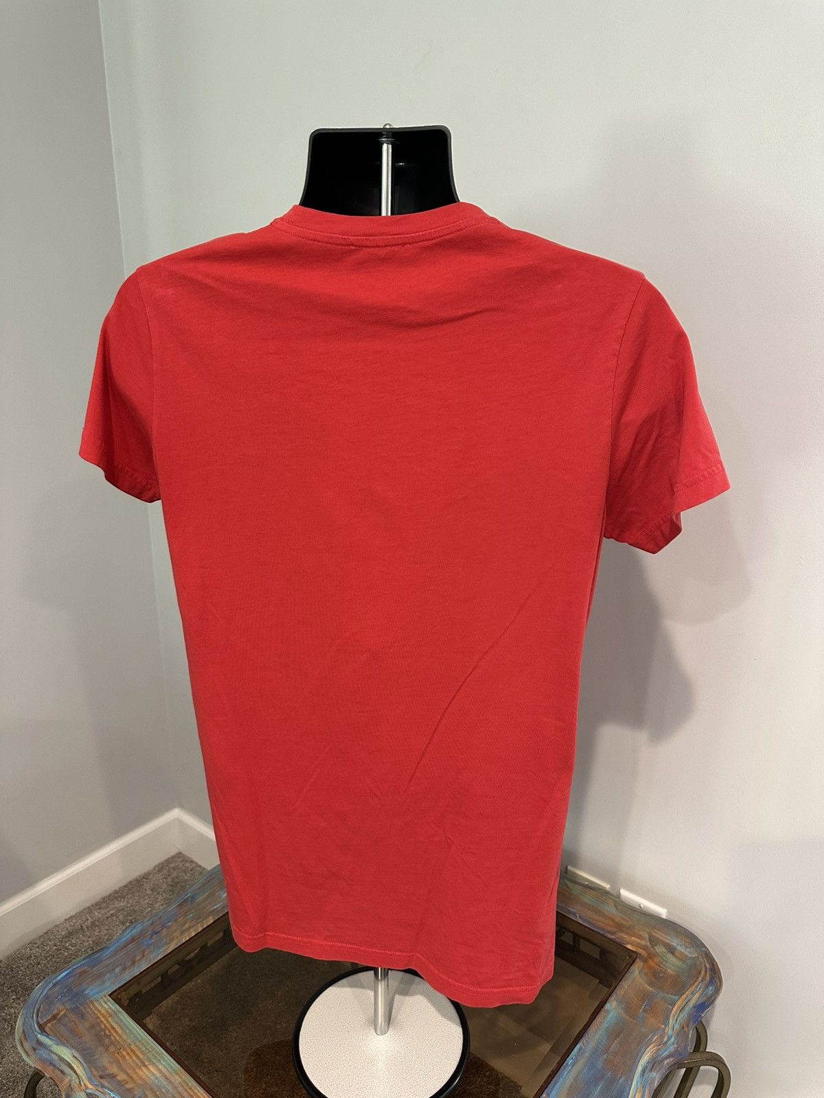 Balmain Red Balmain Logo T Shirt Size US M / EU 48-50 / 2 - 2 Thumbnail