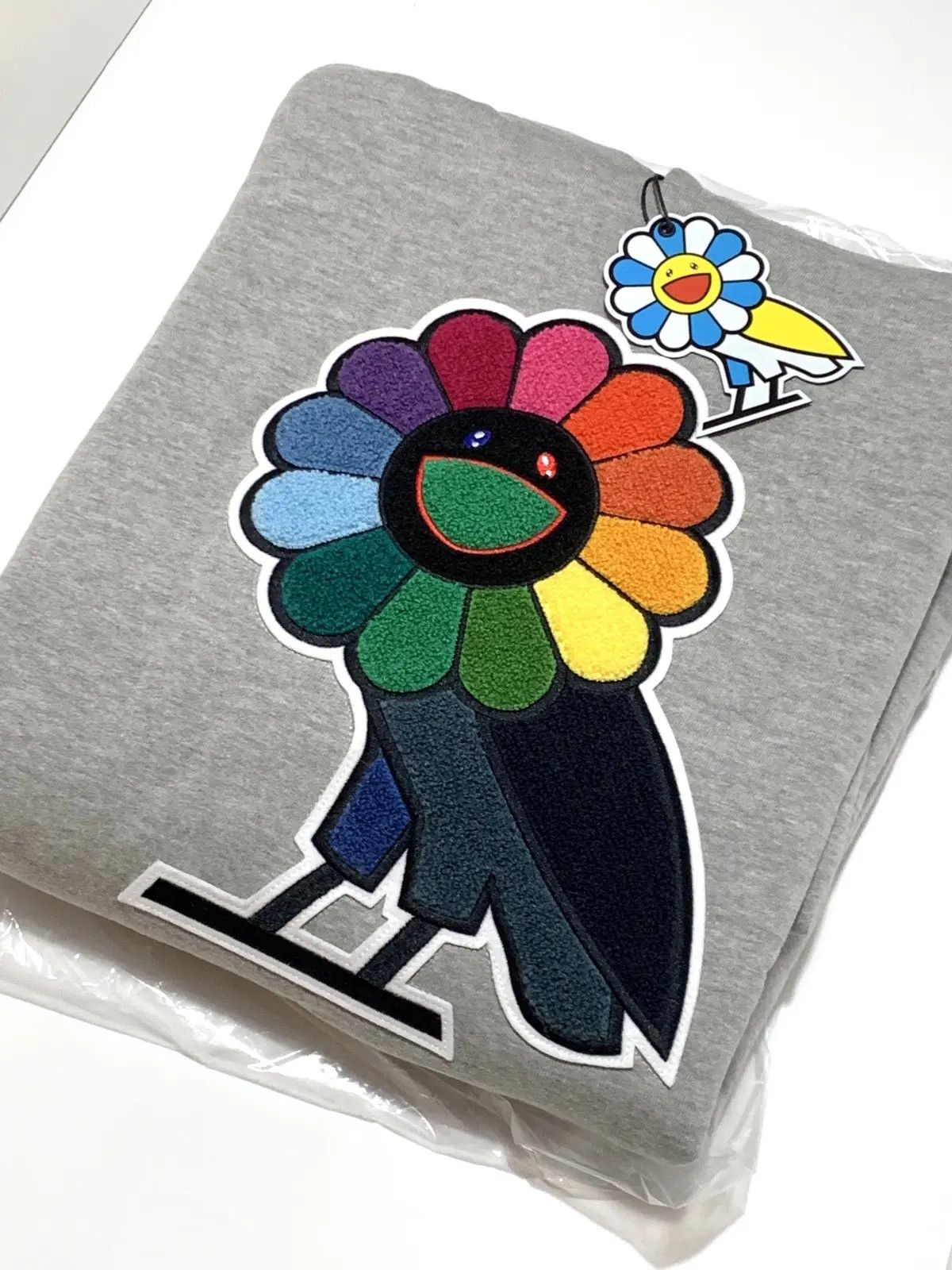 October's Very Own × Takashi Murakami OVO X Murakami Hoodie Grey 2018 OG Flower Owl Size US M / EU 48-50 / 2 - 2 Thumbnail