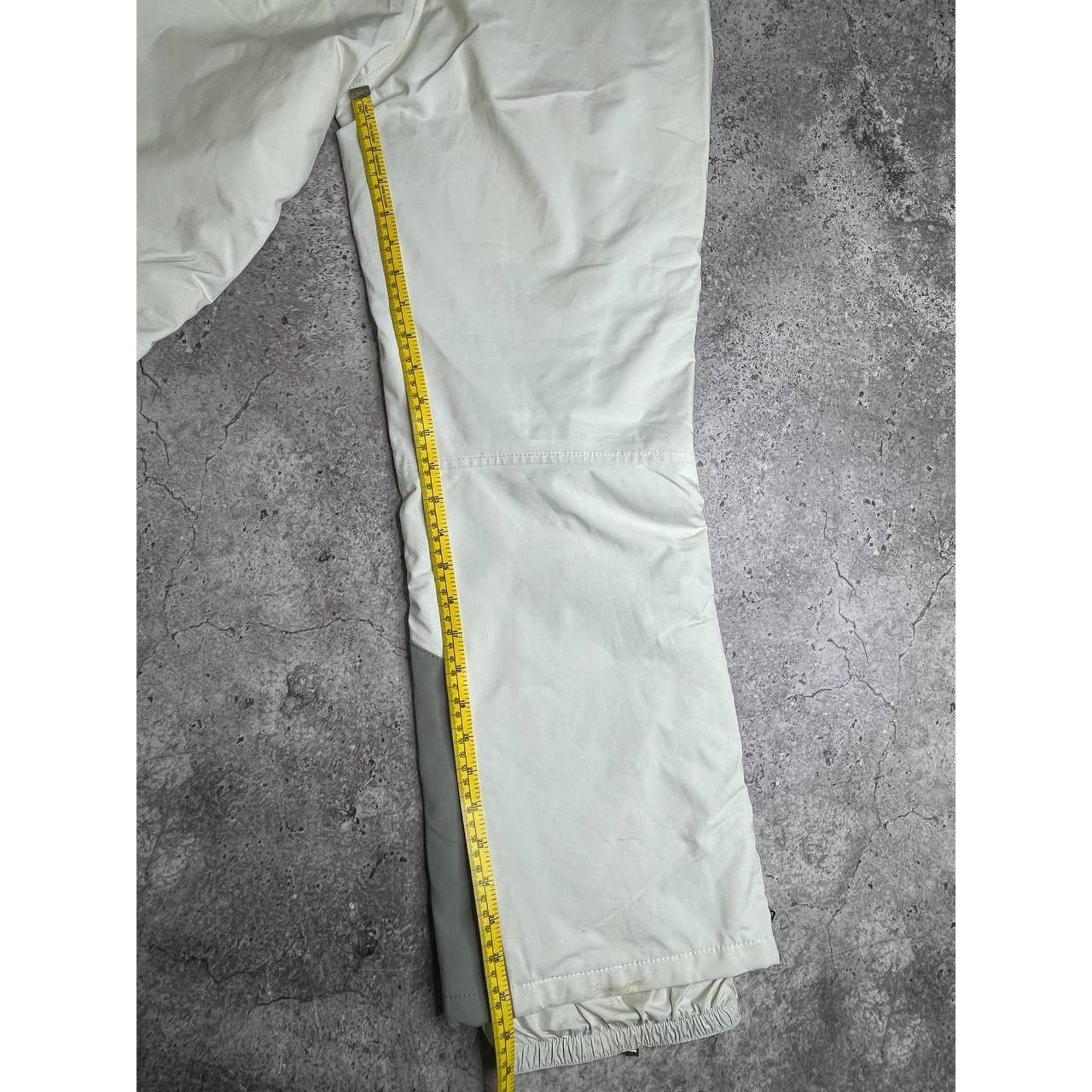 Prada Gore-Tex Technical Ski Snow Pants Cream White Size 40