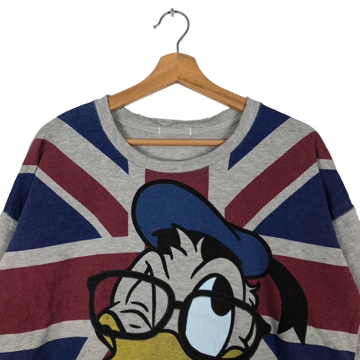 Cartoon Network 🔥Vintage Duck Disney Big Logo Sweatshirt Size US M / EU 48-50 / 2 - 3 Thumbnail