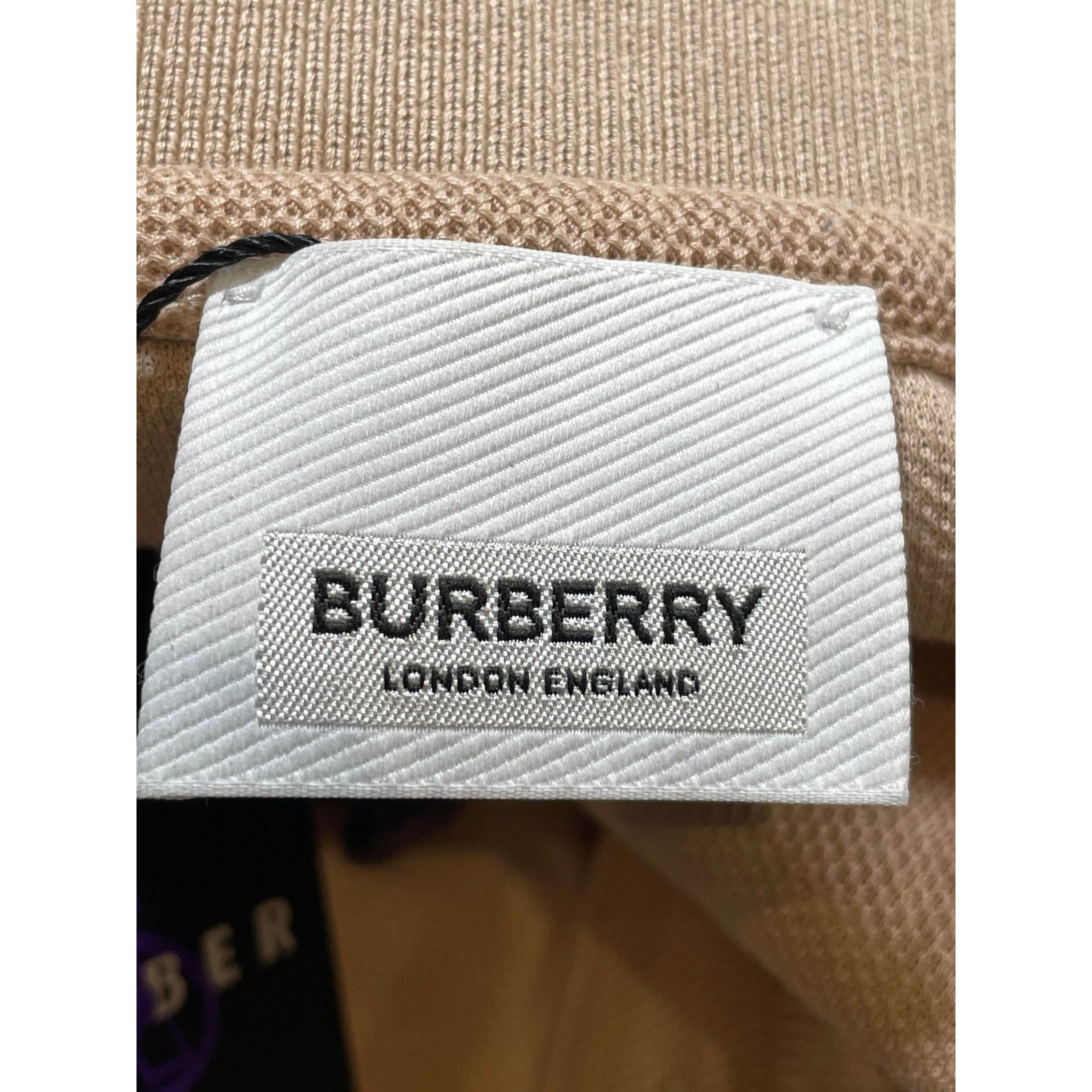 Burberry Burberry Collar Stripe Tan Polo Size US S / EU 44-46 / 1 - 3 Thumbnail