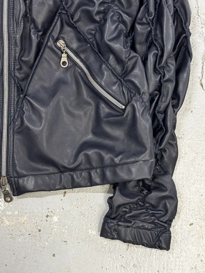 Marithe + Francois Girbaud FW2000 Marithé + François Girbaud Structure Navy Jacket Size S / US 4 / IT 40 - 11 Thumbnail