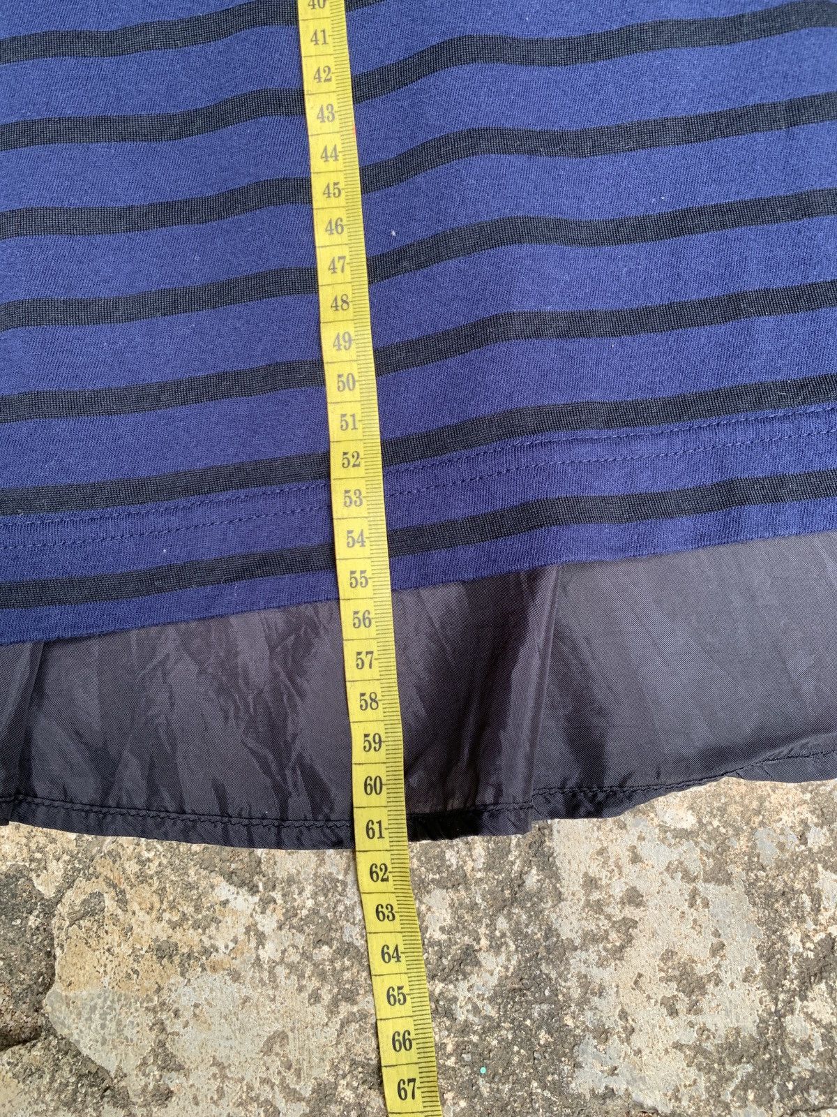 Designer × Sacai sacai luck Japan Striped Pocket Mix Nylon Designer Top Size M / US 6-8 / IT 42-44 - 16 Thumbnail