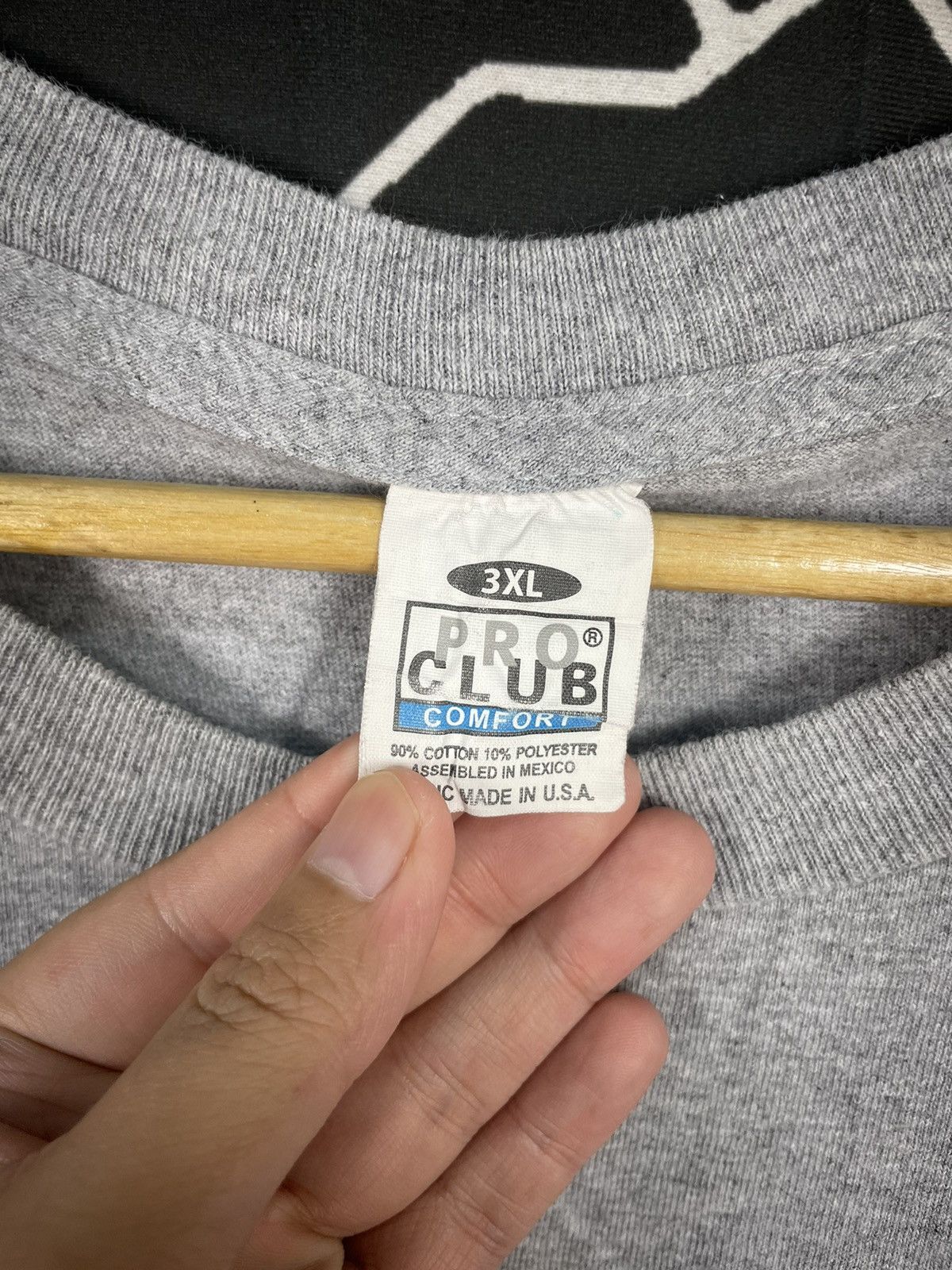 Vintage Vintage proclub plain tee Size US XXL / EU 58 / 5 - 3 Thumbnail