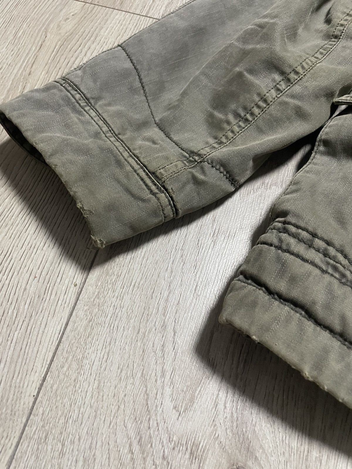 Alpha Industries × Vintage Vintage 90s Alpha Industries Sherpa Lined Field Jacket USA Size US XL / EU 56 / 4 - 13 Thumbnail