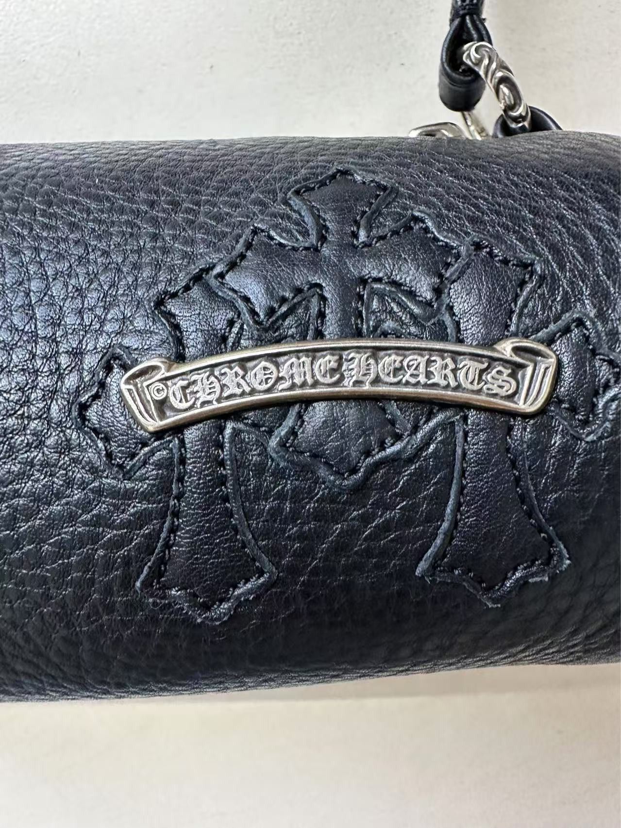 Chrome Hearts Chrome Hearts Black Triple Cross Patch Mini Handbag Size ONE SIZE - 5 Thumbnail