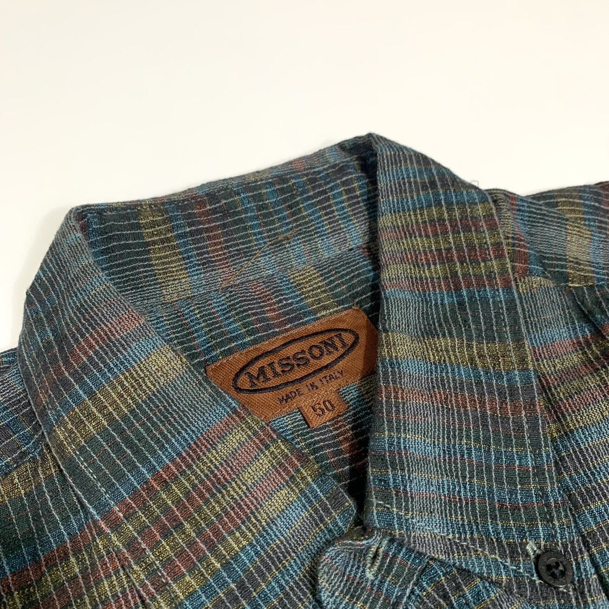 Designer × Missoni × Vintage Missoni Plaid Shirt Size US M / EU 48-50 / 2 - 4 Thumbnail