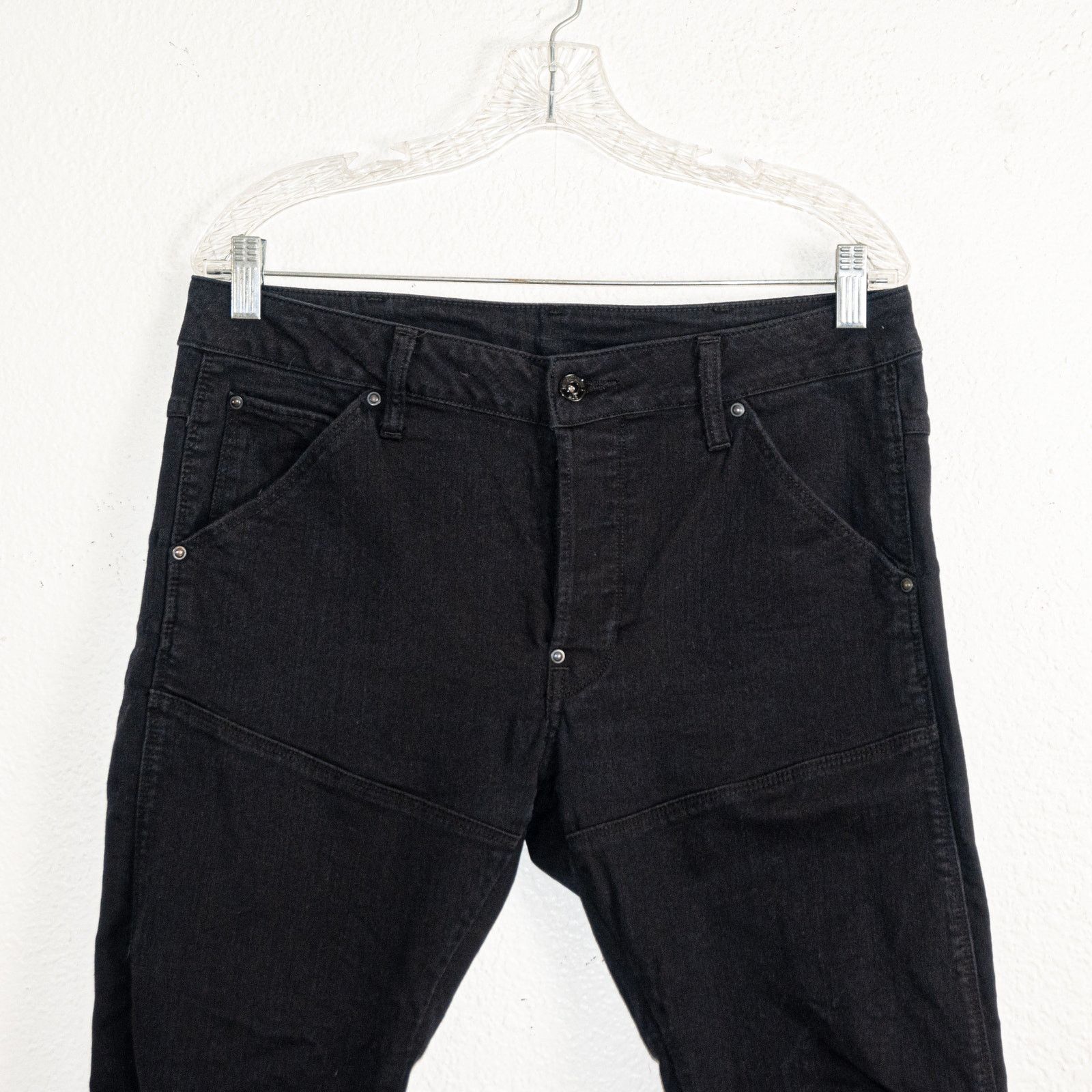 G-Star G-Star RAW 5620 3D Slim Denim Jeans in Black size 33 Size US 33 - 2 Thumbnail