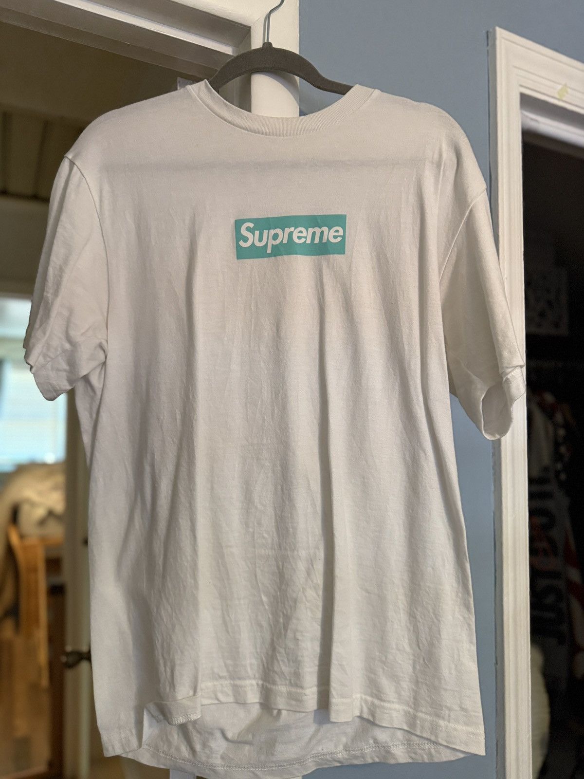 Supreme Tiffany Box Logo | Grailed