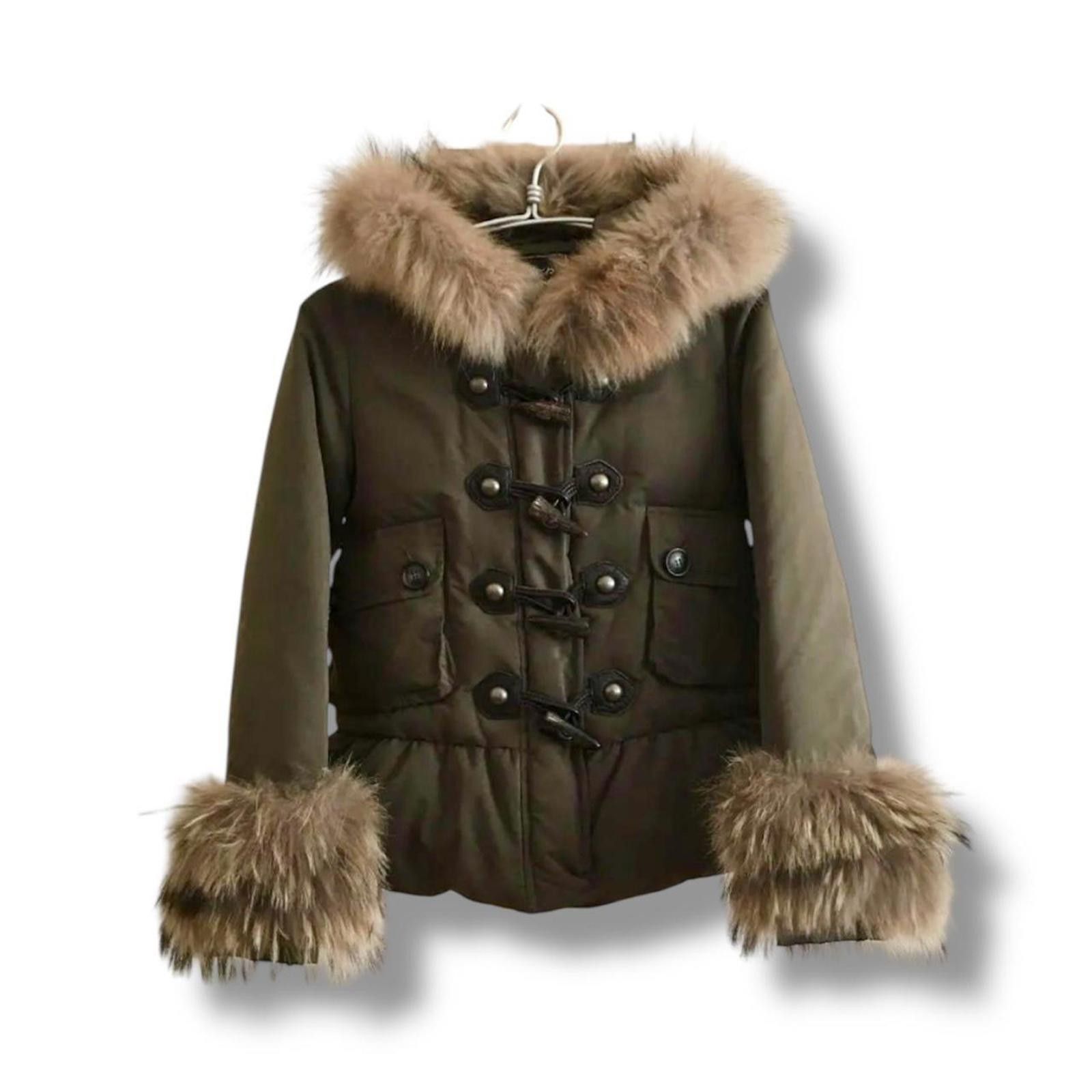 Other Real fur whimsy goth grunge penny lane style jacket coat Size XS / US 0-2 / IT 36-38 - 1 Thumbnail
