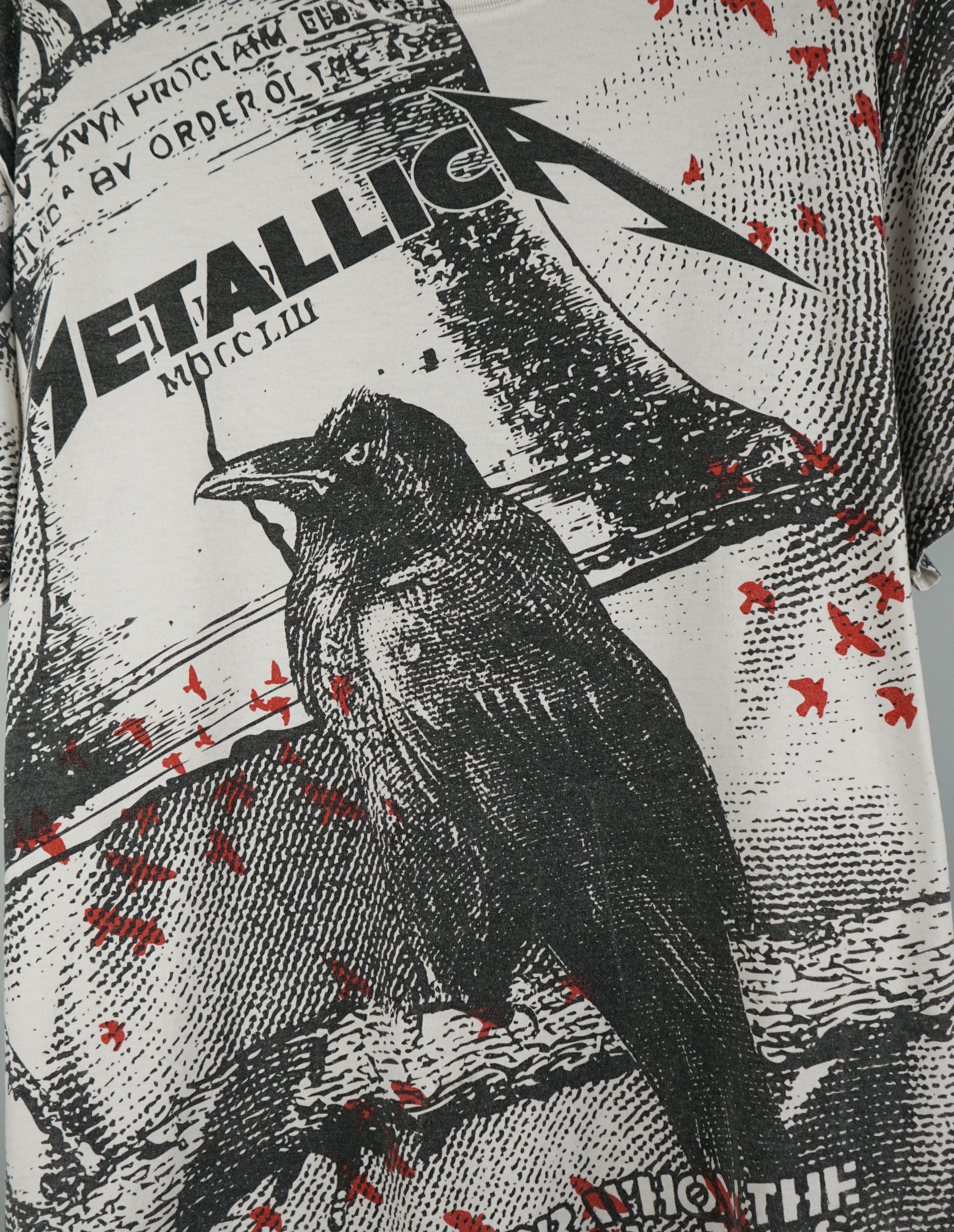 Band Tees × Vintage 2013 Metallica All Over Print T-Shirt Size US XL / EU 56 / 4 - 2 Thumbnail