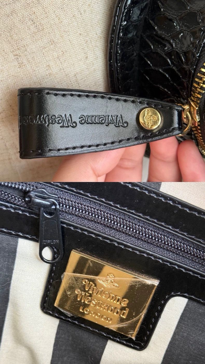 Vivienne Westwood Vivienne Westwood size 30*25cm Love Heart Crocodile Saturn Size ONE SIZE - 9 Thumbnail