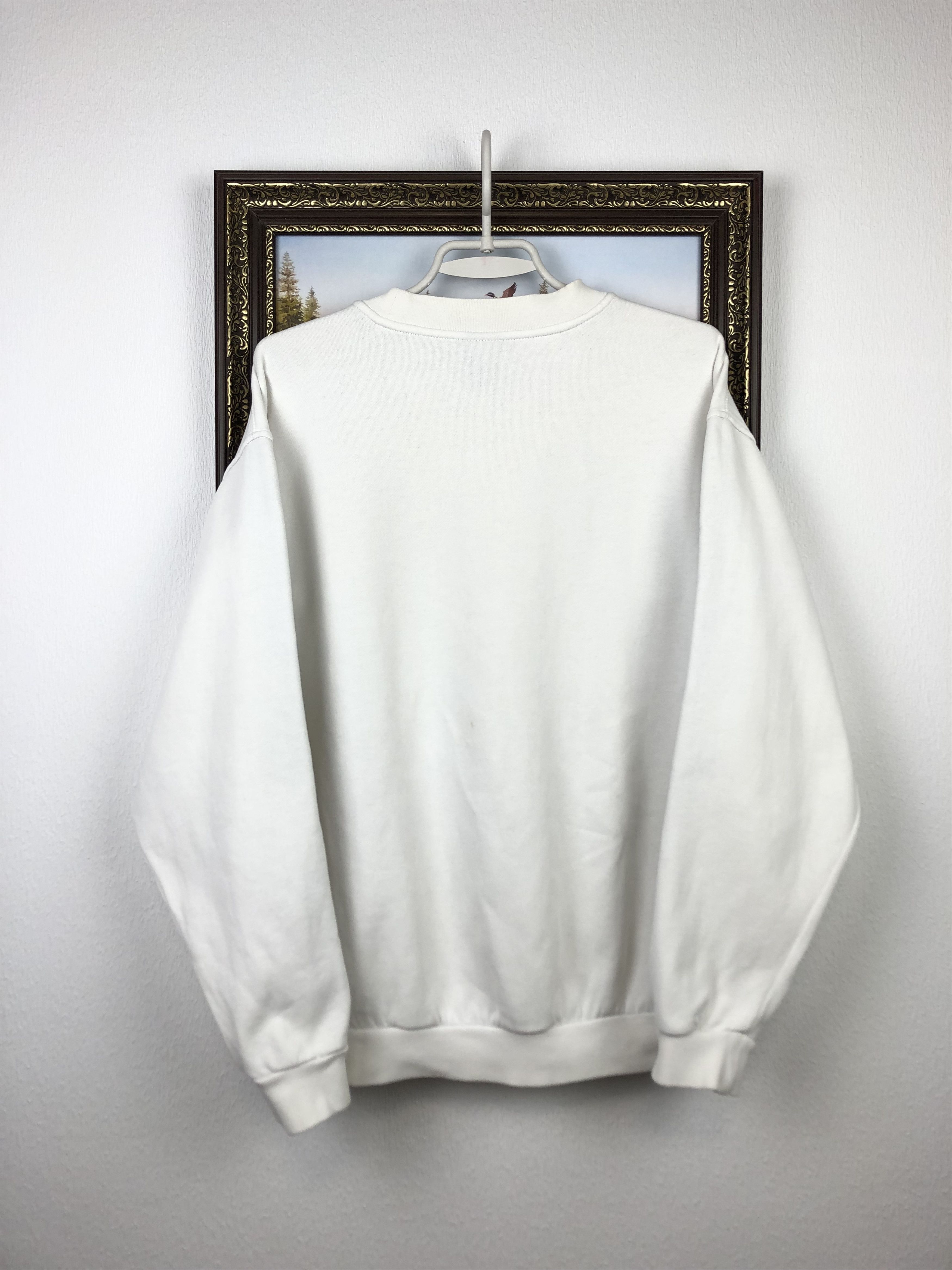 Nike Vintage 90's Nike Sweatshirt Big Logo Swoosh Crewneck Size US S / EU 44-46 / 1 - 11 Thumbnail