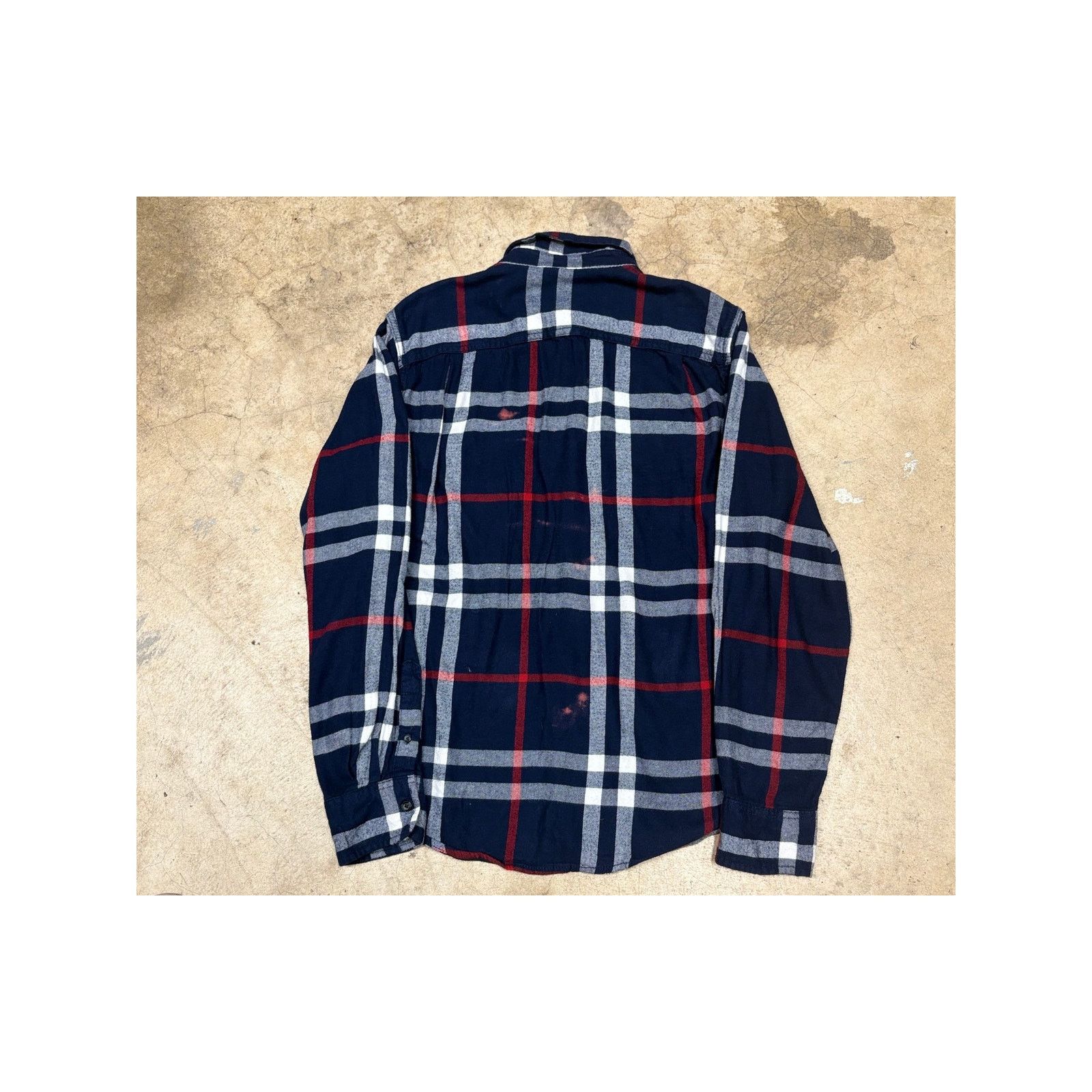 George George Plaid Flannel Button Up Shirt Classic Y2K Streetwear Size US M / EU 48-50 / 2 - 5 Thumbnail