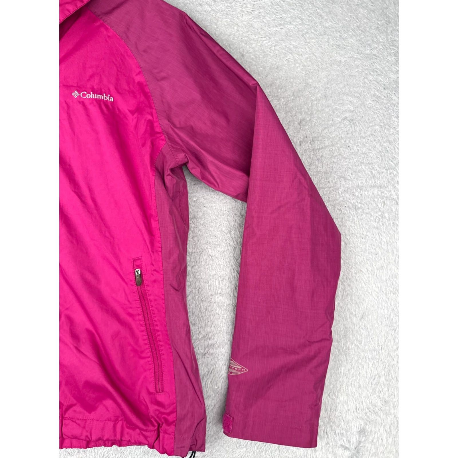 Pinko Columbia Jacket Womens Small Pink Full Zip Omni-Heat Softshell Hooded Jacket Size S / US 4 / IT 40 - 6 Thumbnail