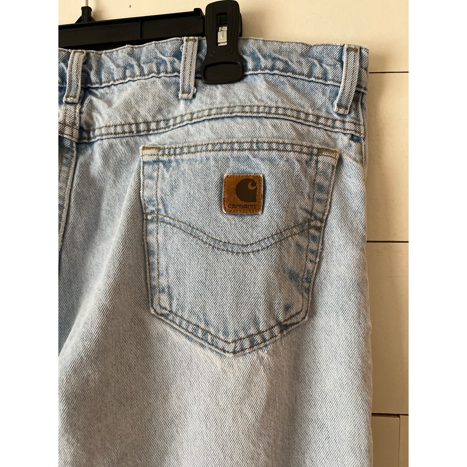 Carhartt Carhartt Vitg Workwear Big Tall Men's denim Jeans 42 x 30 Size US 42 / EU 58 - 6 Thumbnail