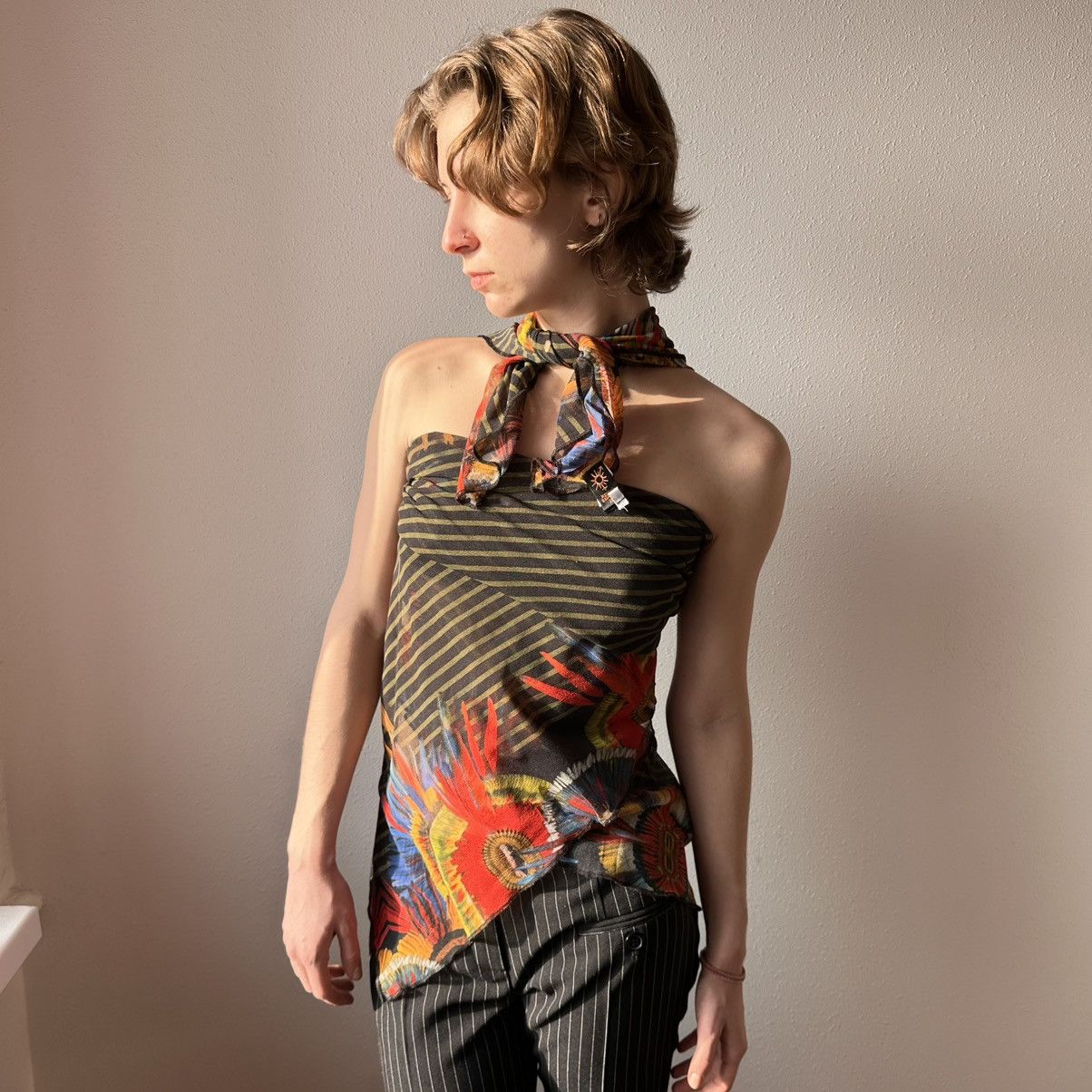Jean Paul Gaultier Jean Paul Gaultier Soleil Dreamcatcher Pareo Mesh Dress Top Size XS / US 0-2 / IT 36-38 - 13 Thumbnail